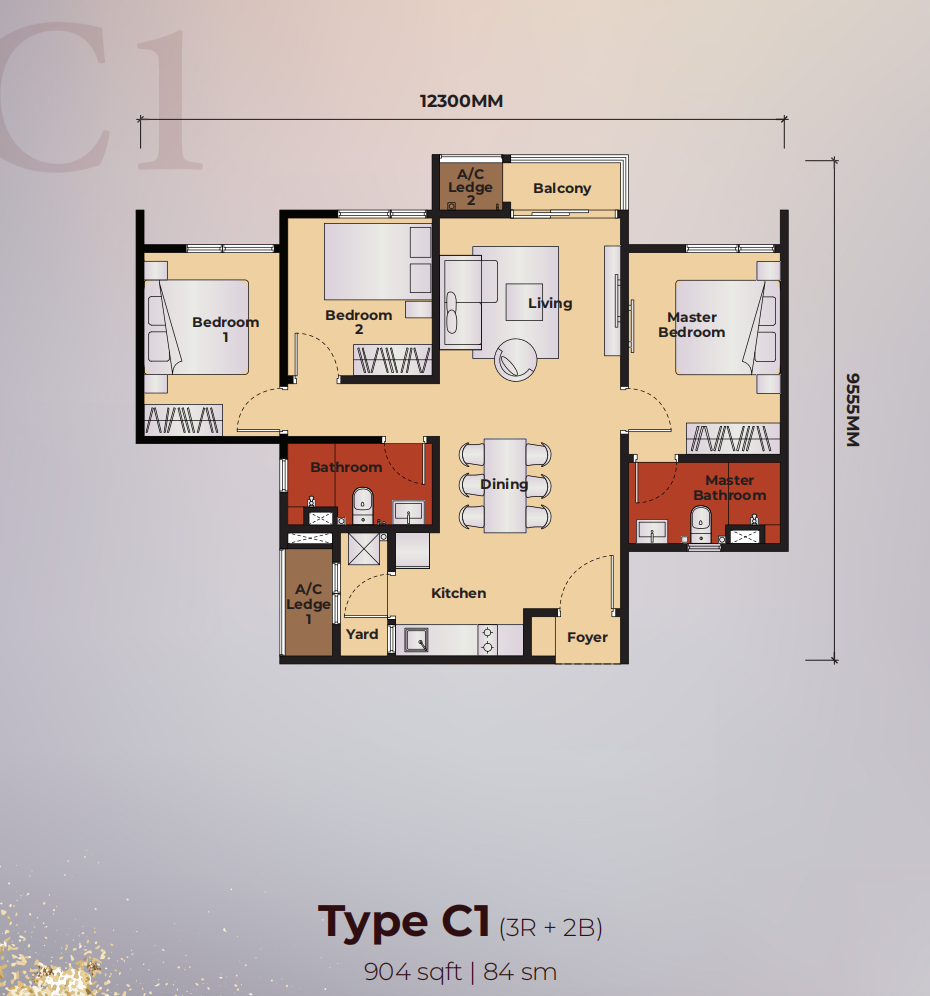 Type C Floor Plan