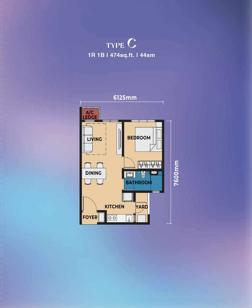 Type C Floor Plan