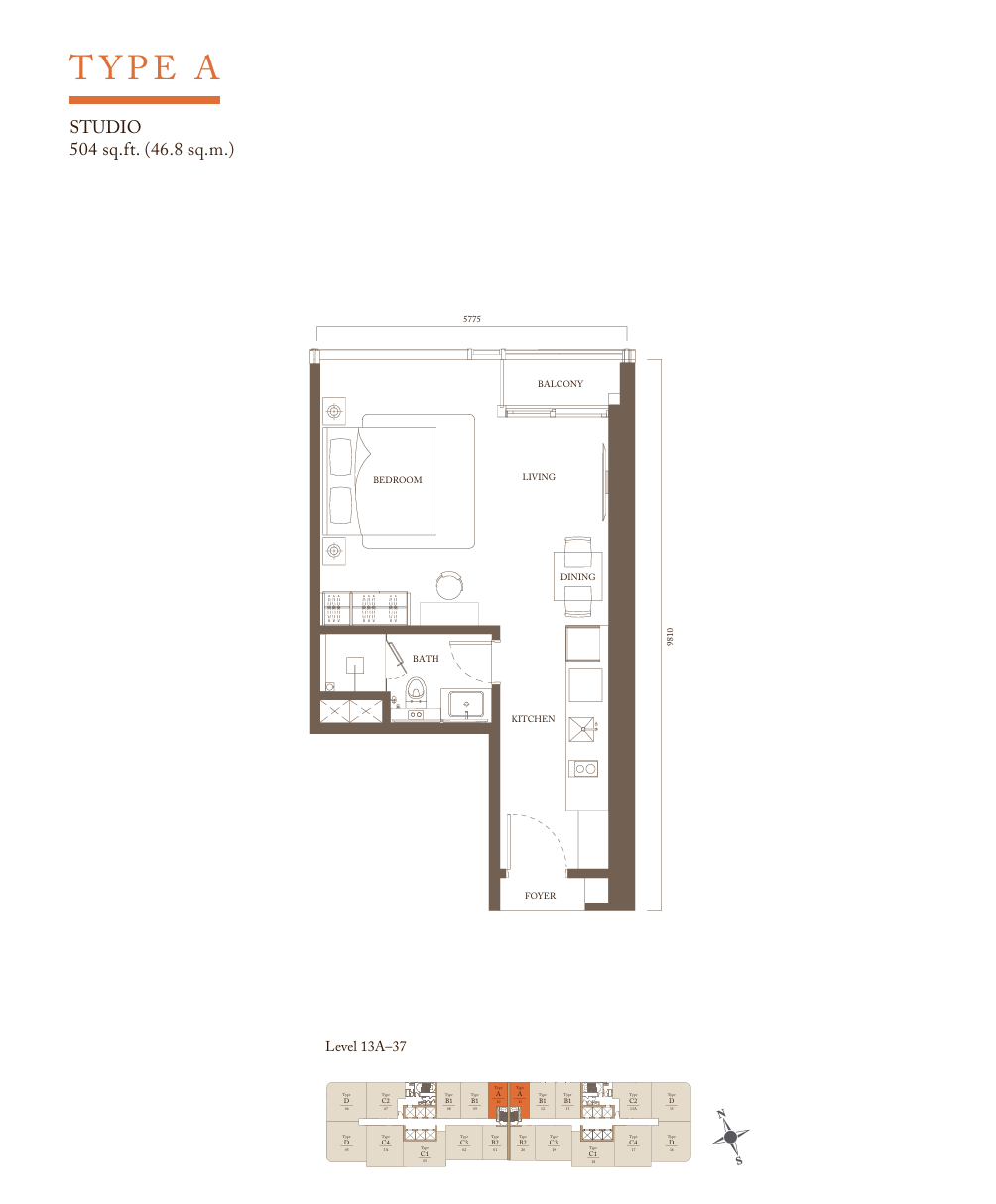 Type A Floor Plan