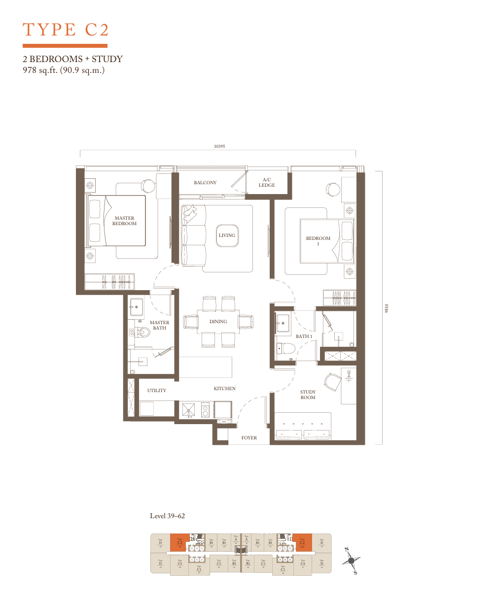 Type C2 Floor Plan
