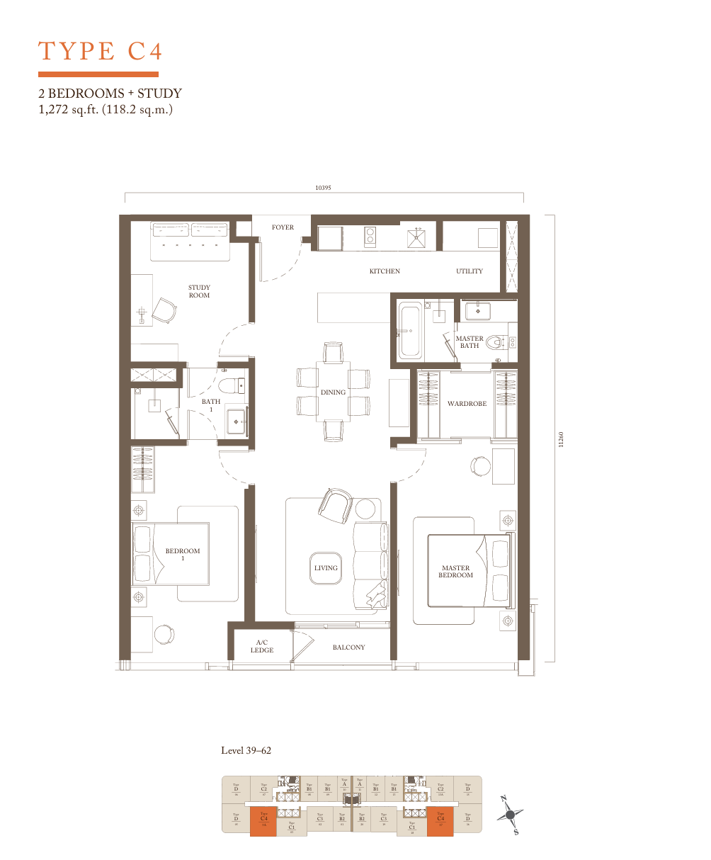 Type C4 Floor Plan