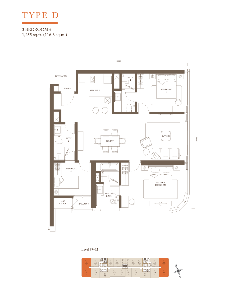 Type D Floor Plan