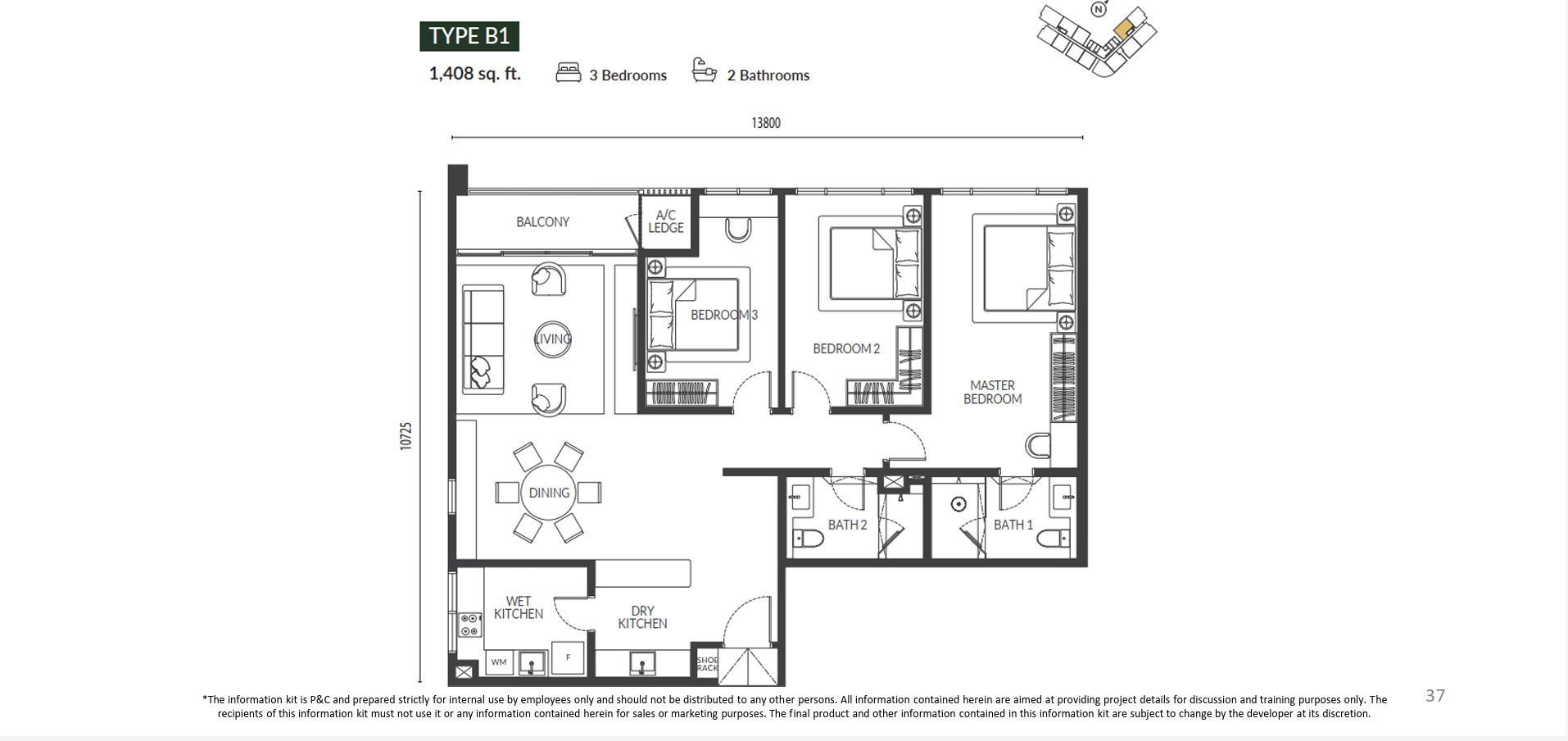 Type C Floor Plan