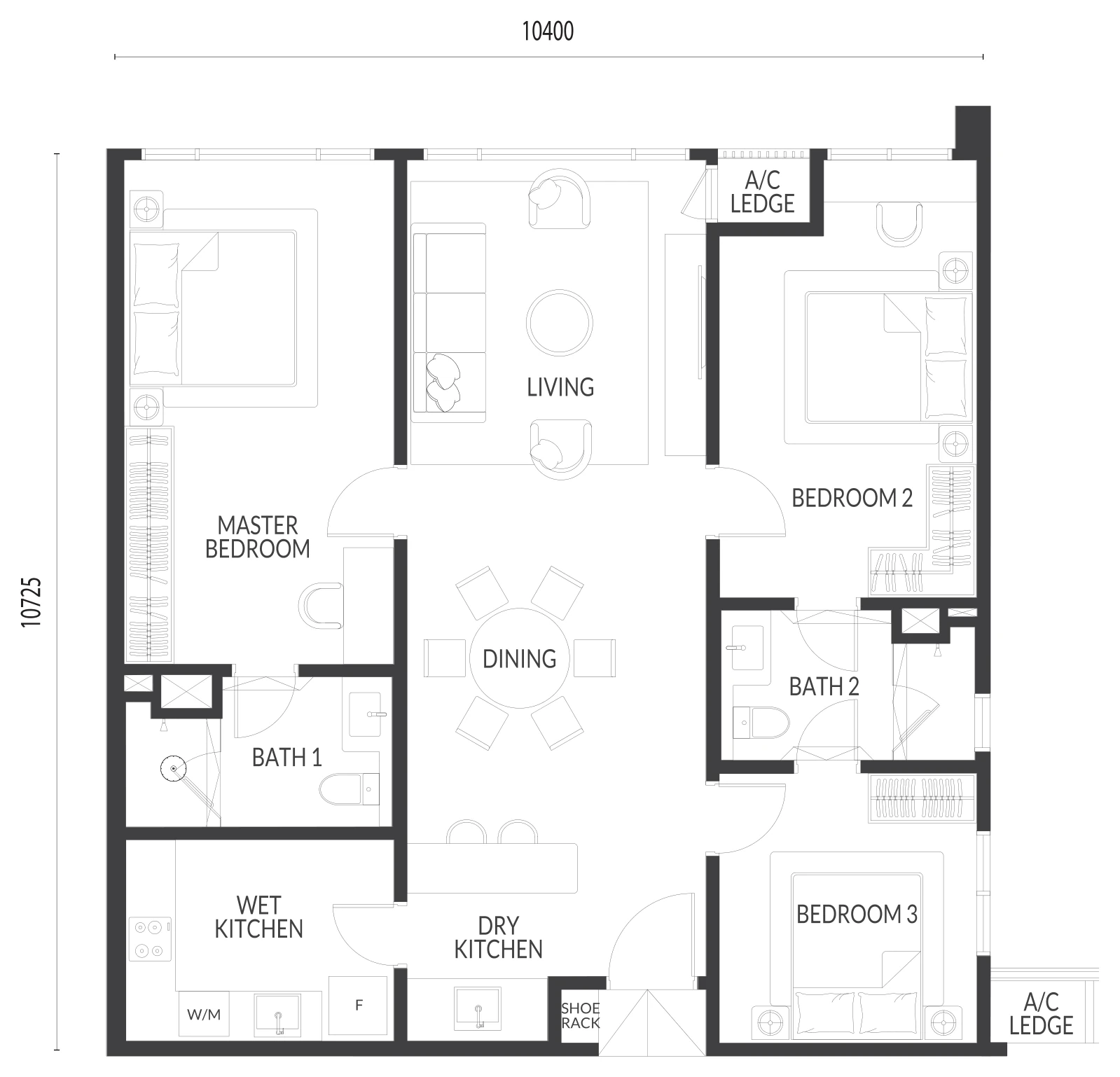 Type A Floor Plan