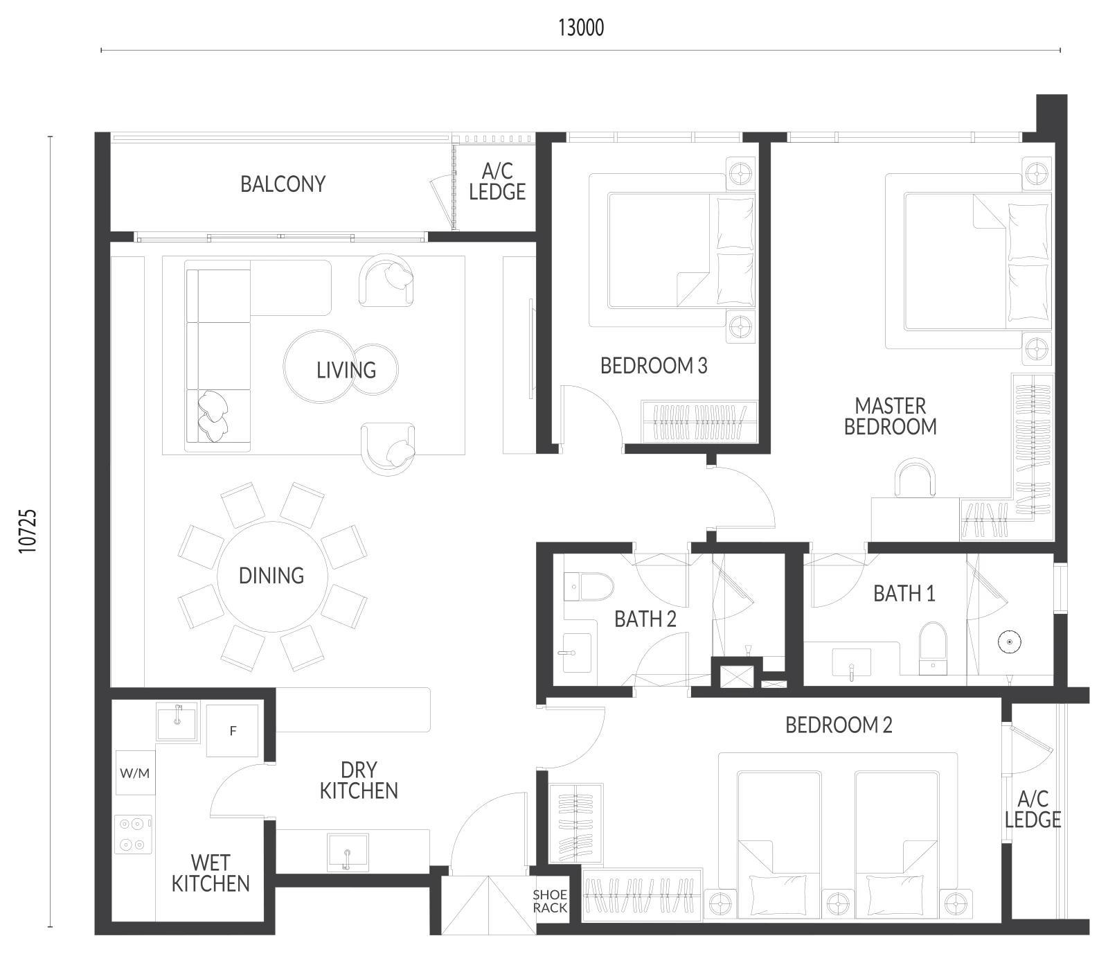 Type C Floor Plan