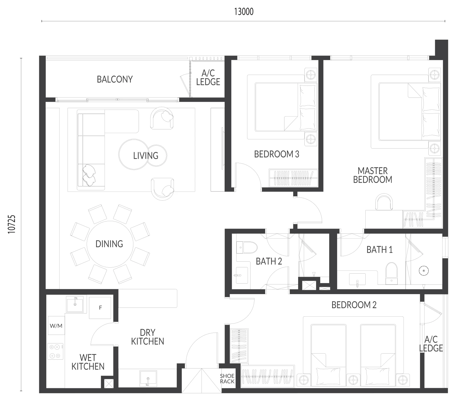 Type D Floor Plan