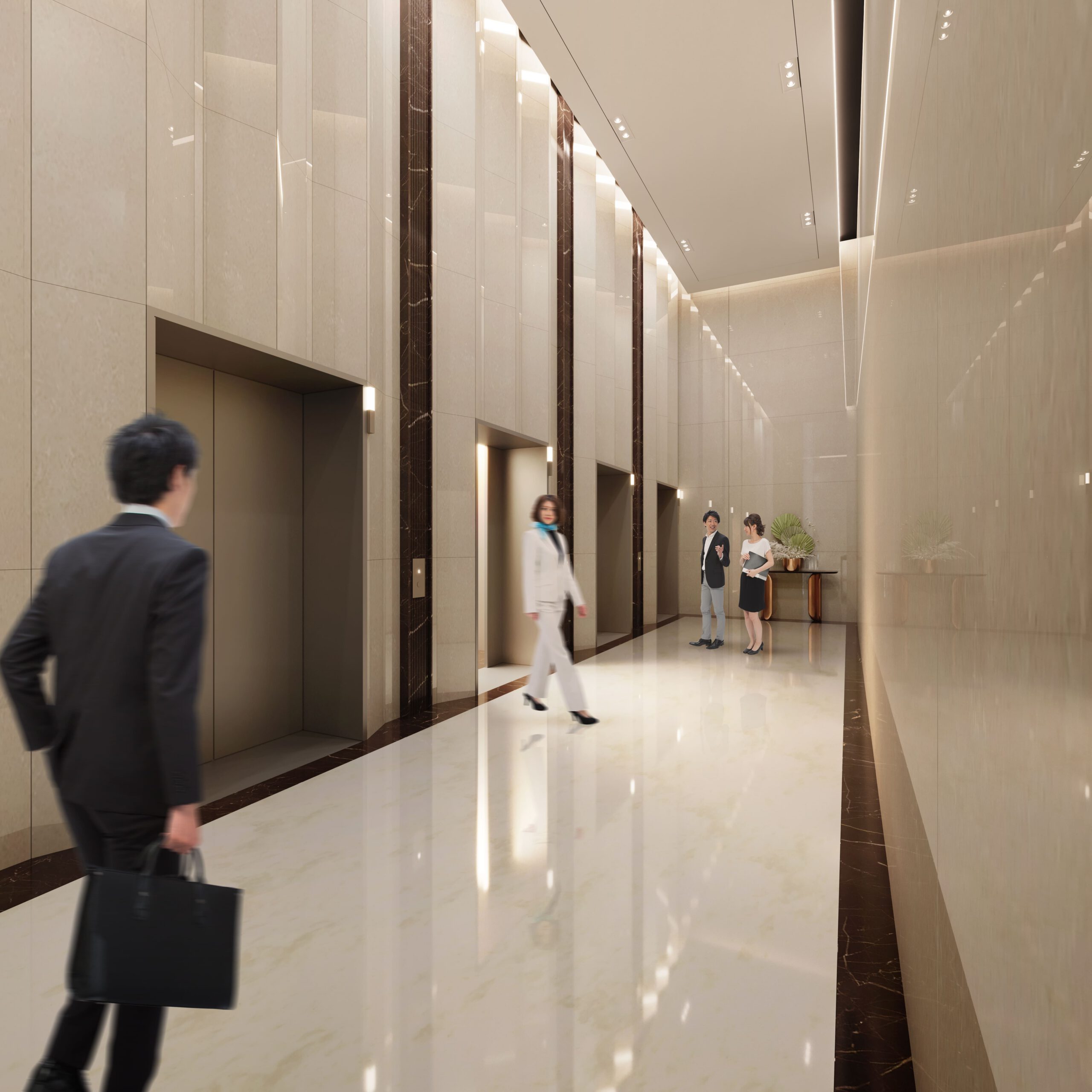 pavilion square lift lobby