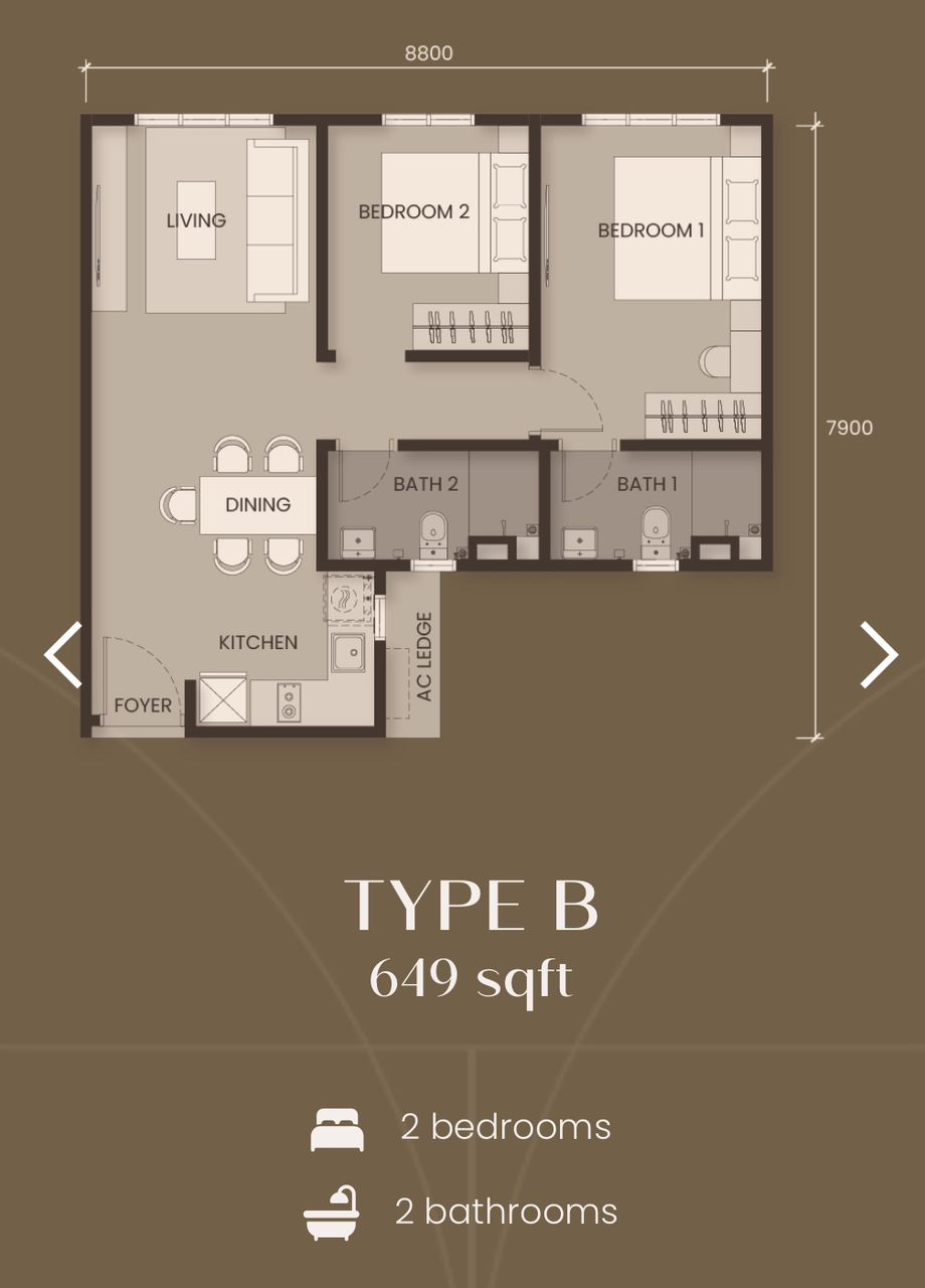 Type B Floor Plan