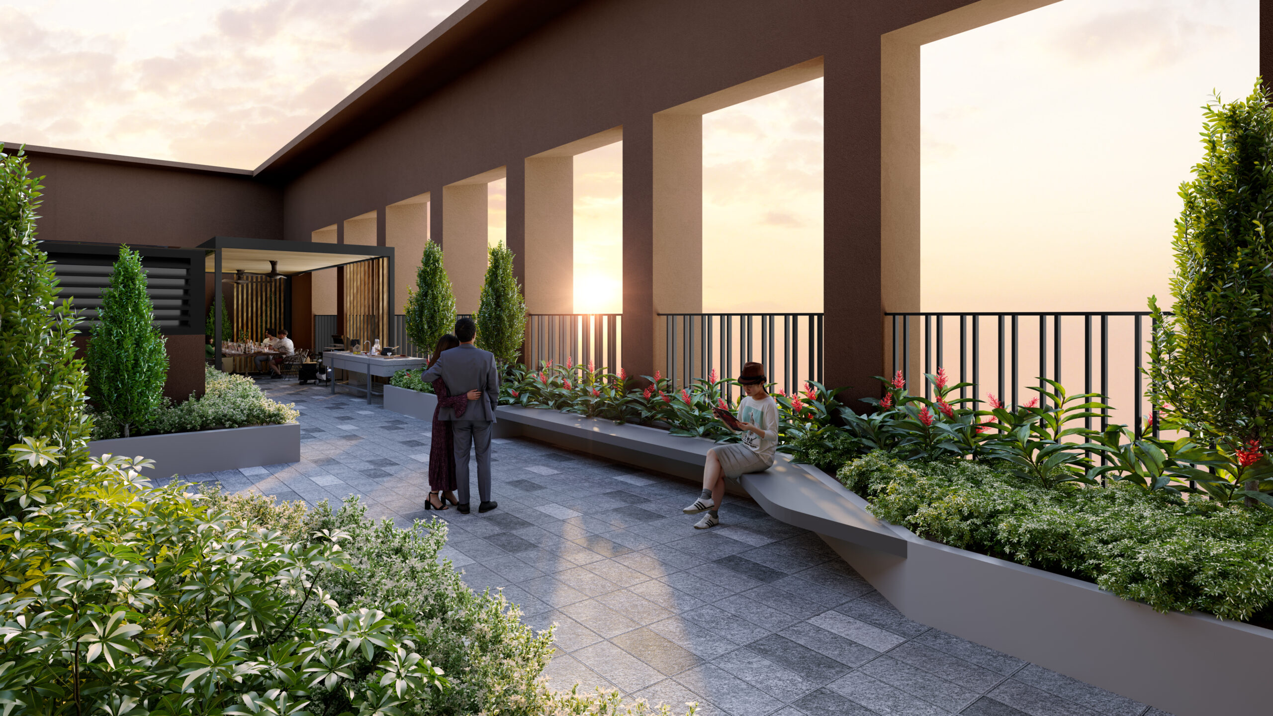 5. herbs garden