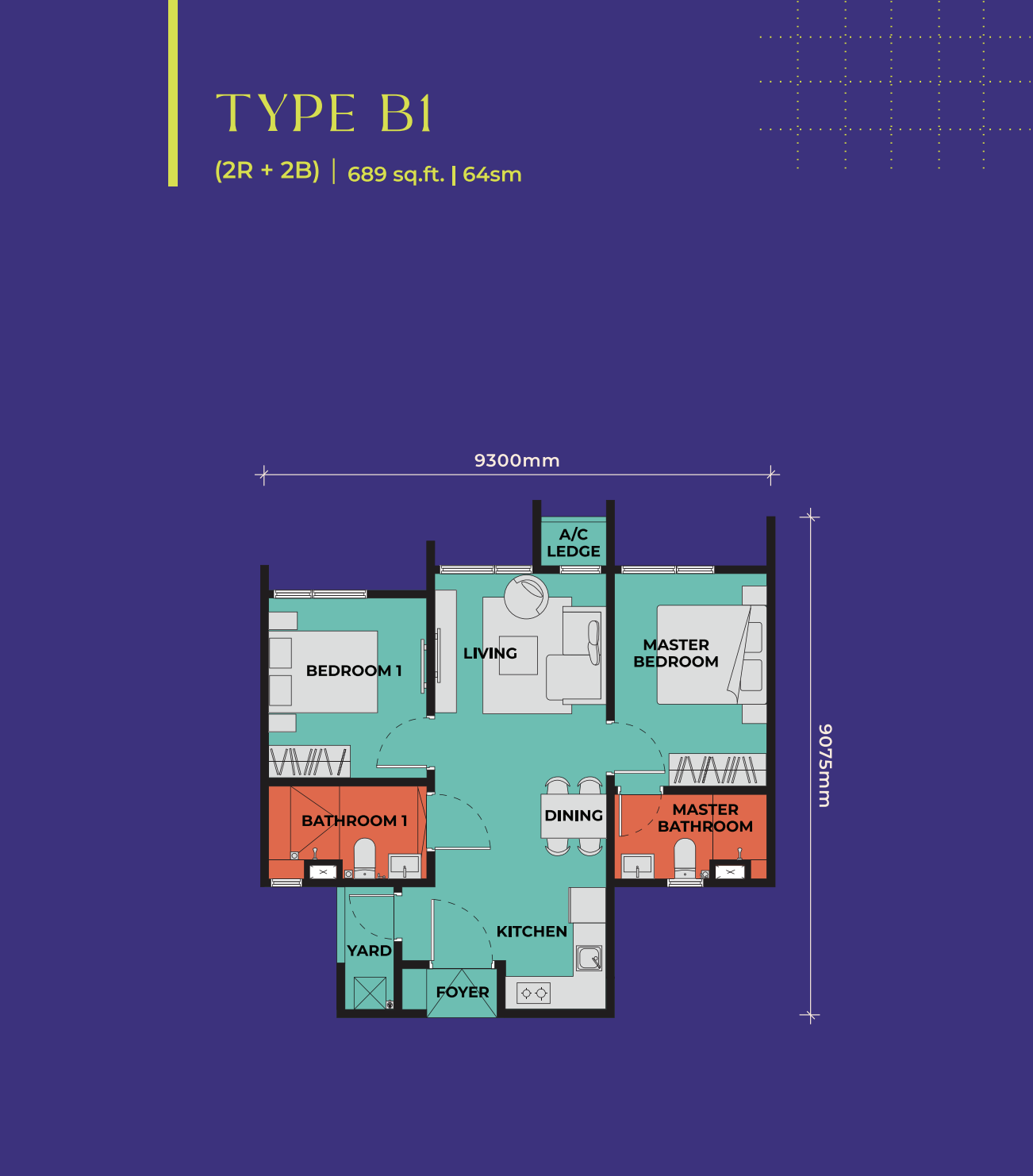Type B1 Floor Plan