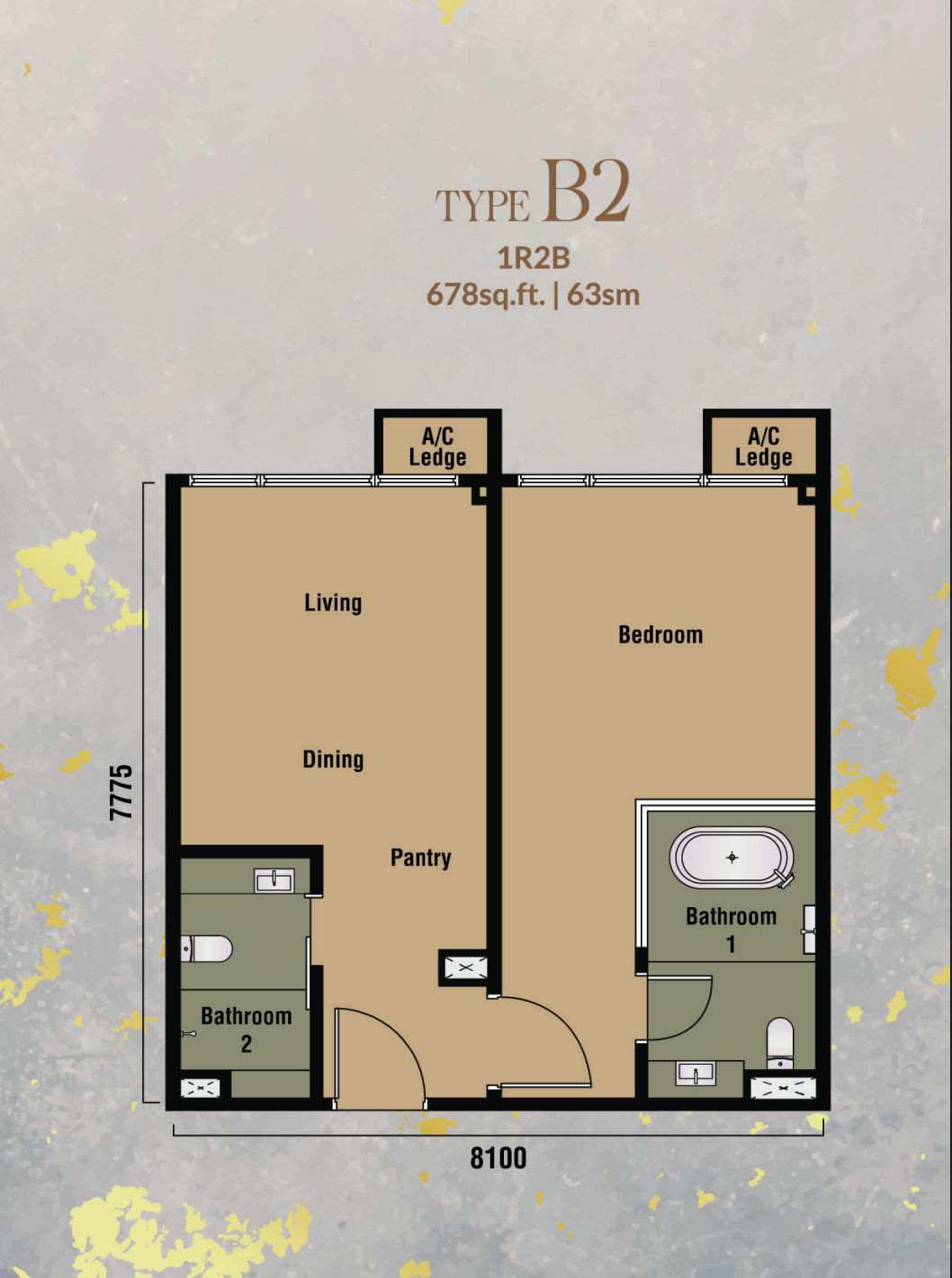 Type B2 Floor Plan