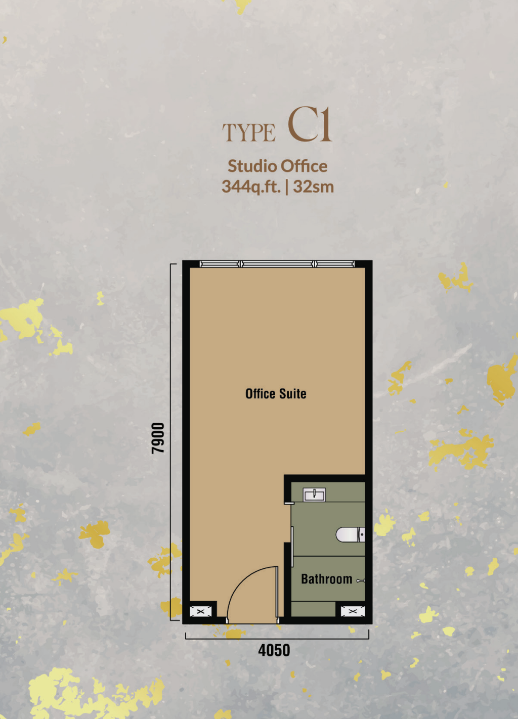 Type C1 Floor Plan