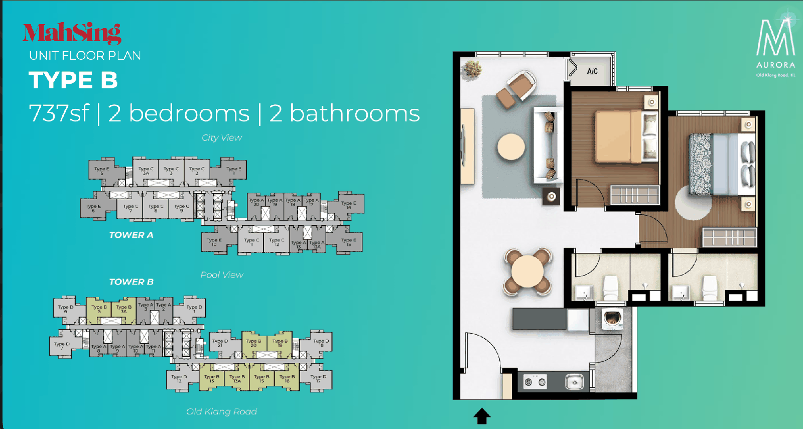 Type B Floor Plan