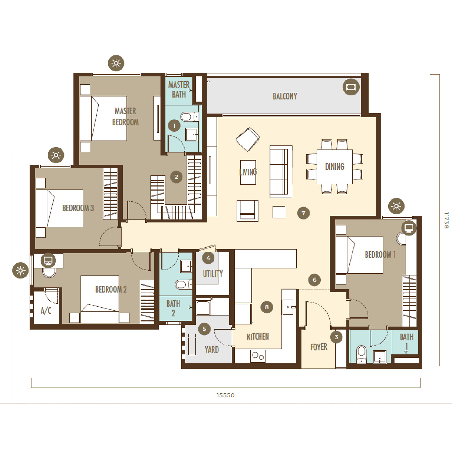 Type B Floor Plan