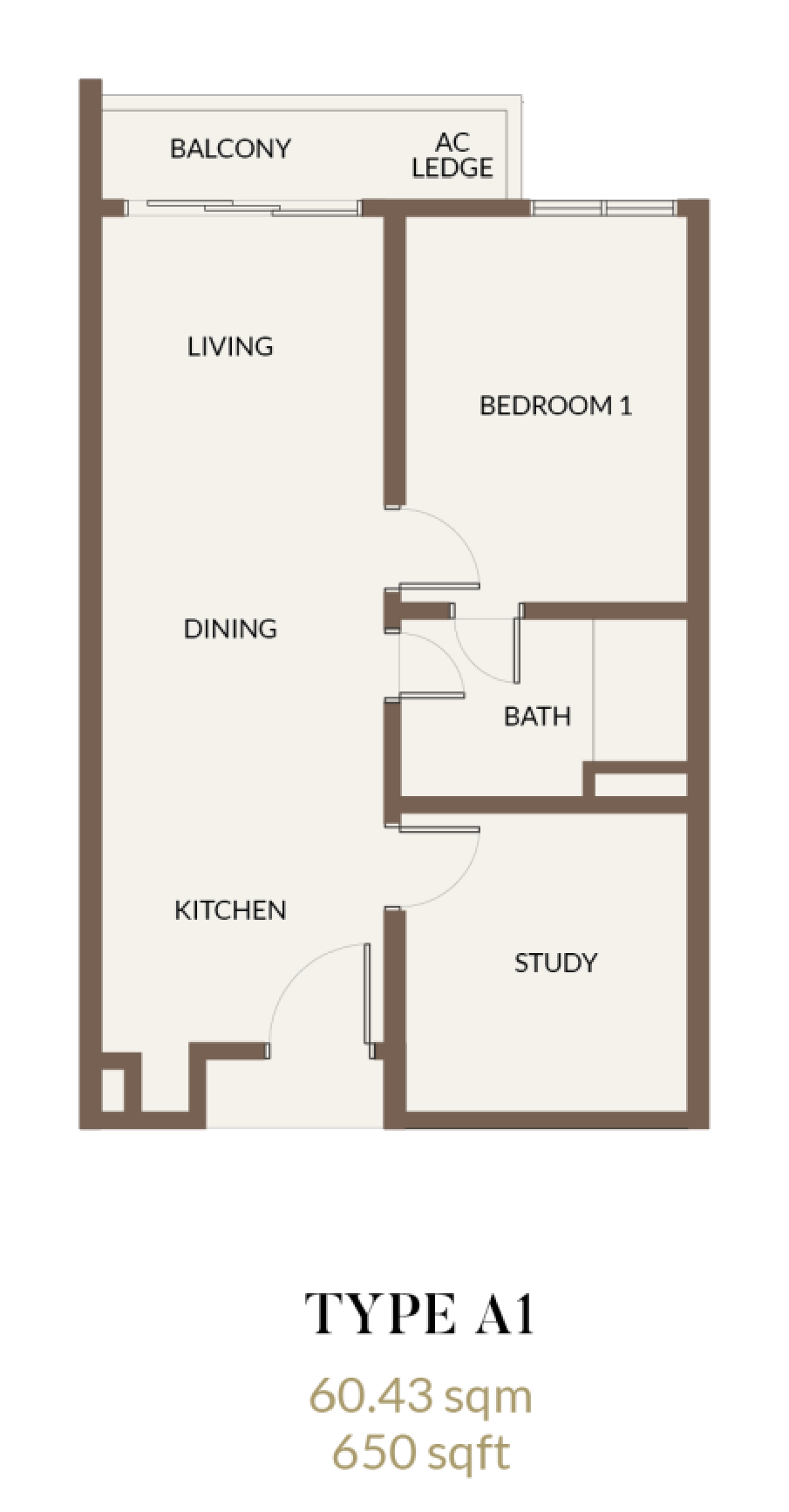 Type A1 Floor Plan