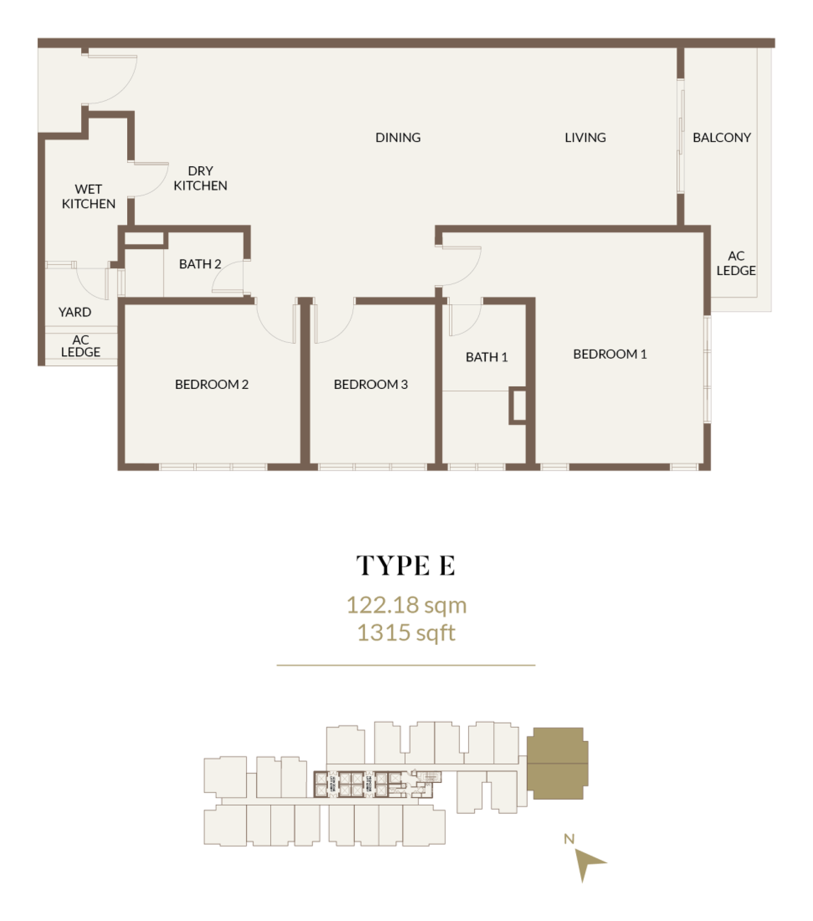 Type E Floor Plan