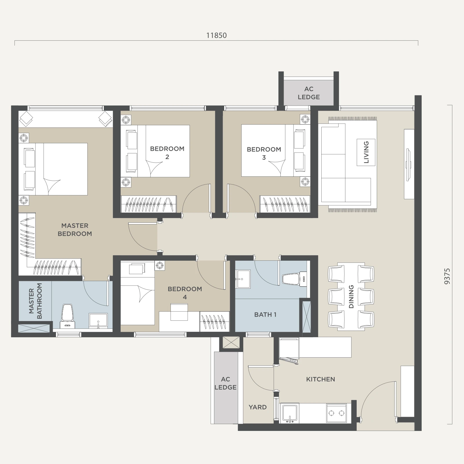 Type A Floor Plan