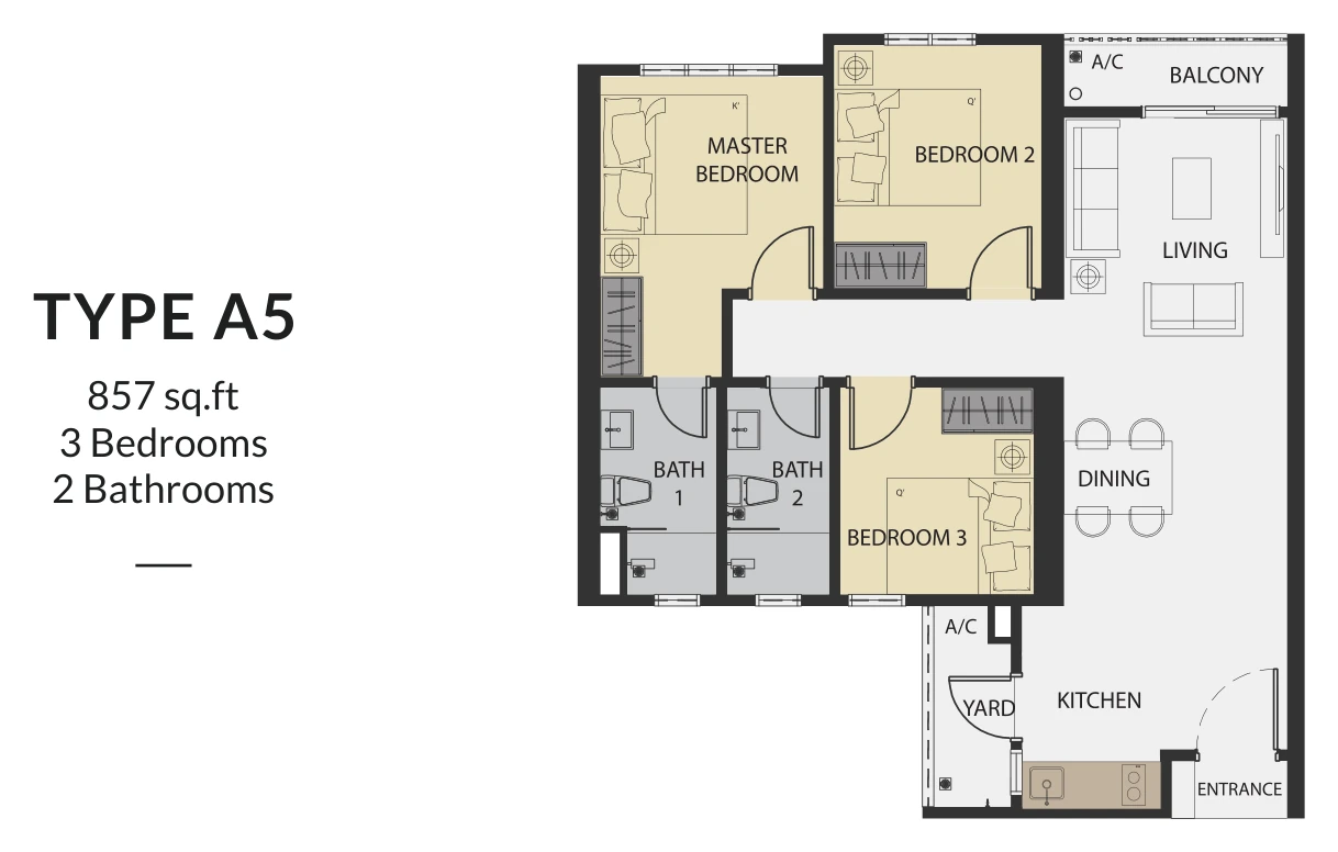Type A5 Floor Plan