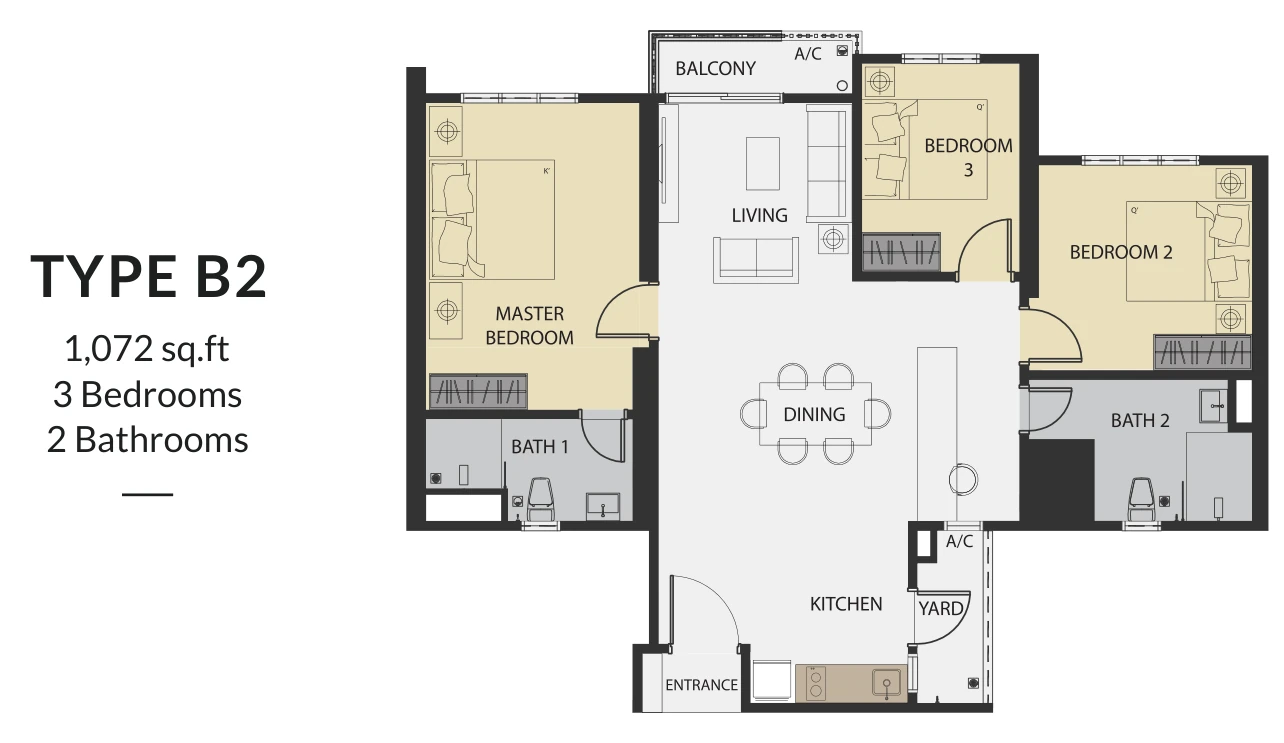 Type B2 Floor Plan