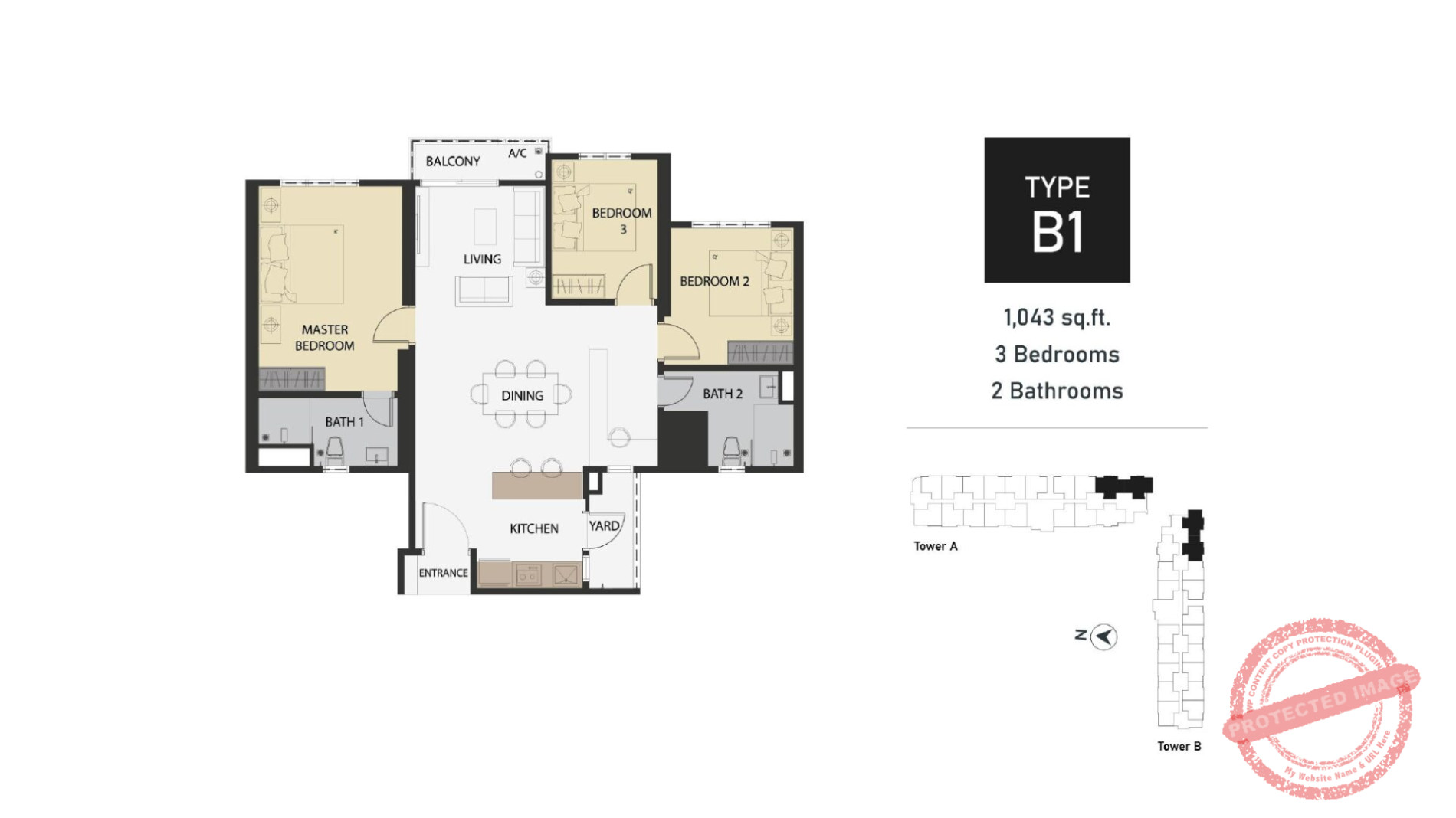 Type A2 Floor Plan