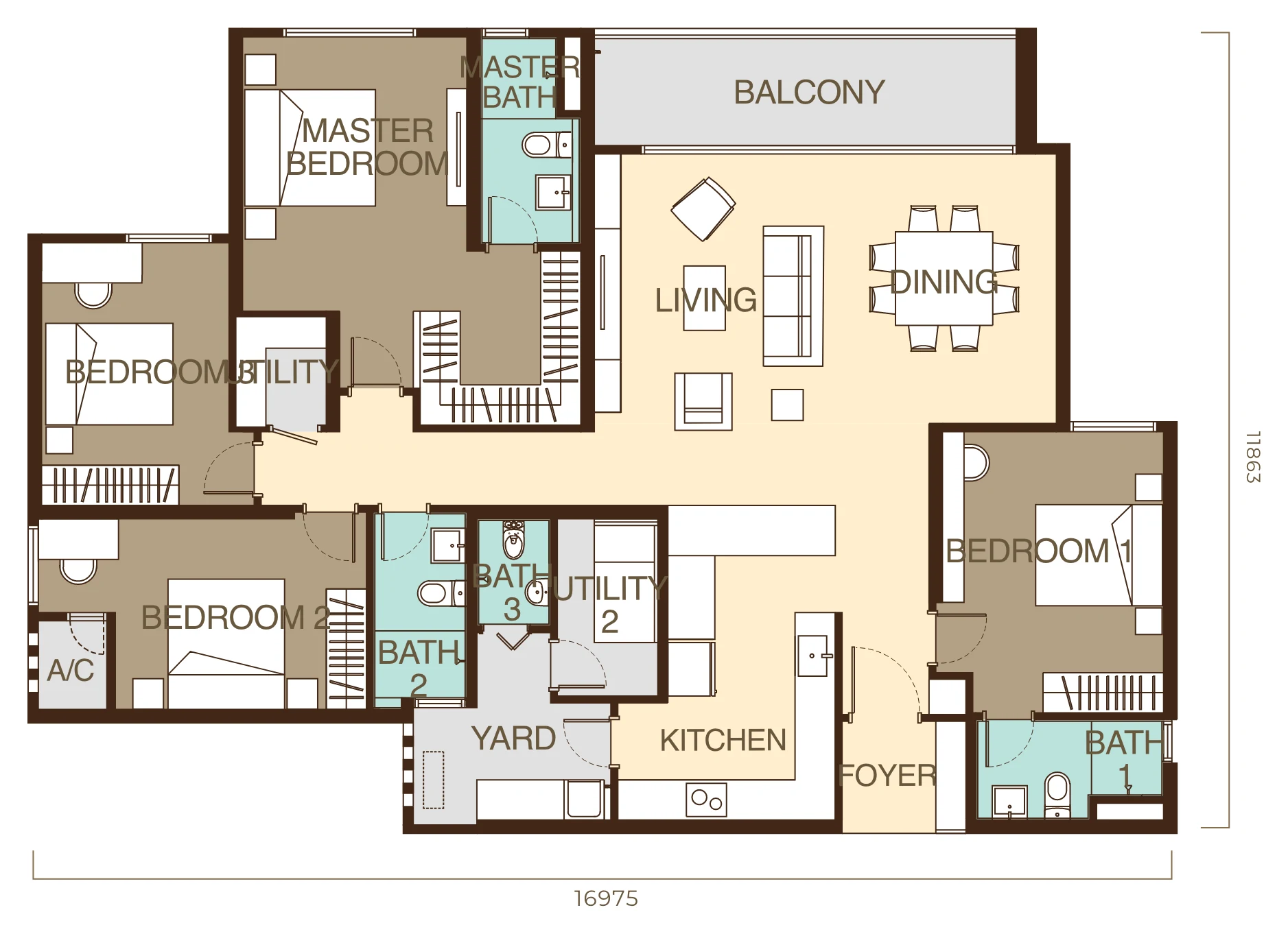 Type C Floor Plan