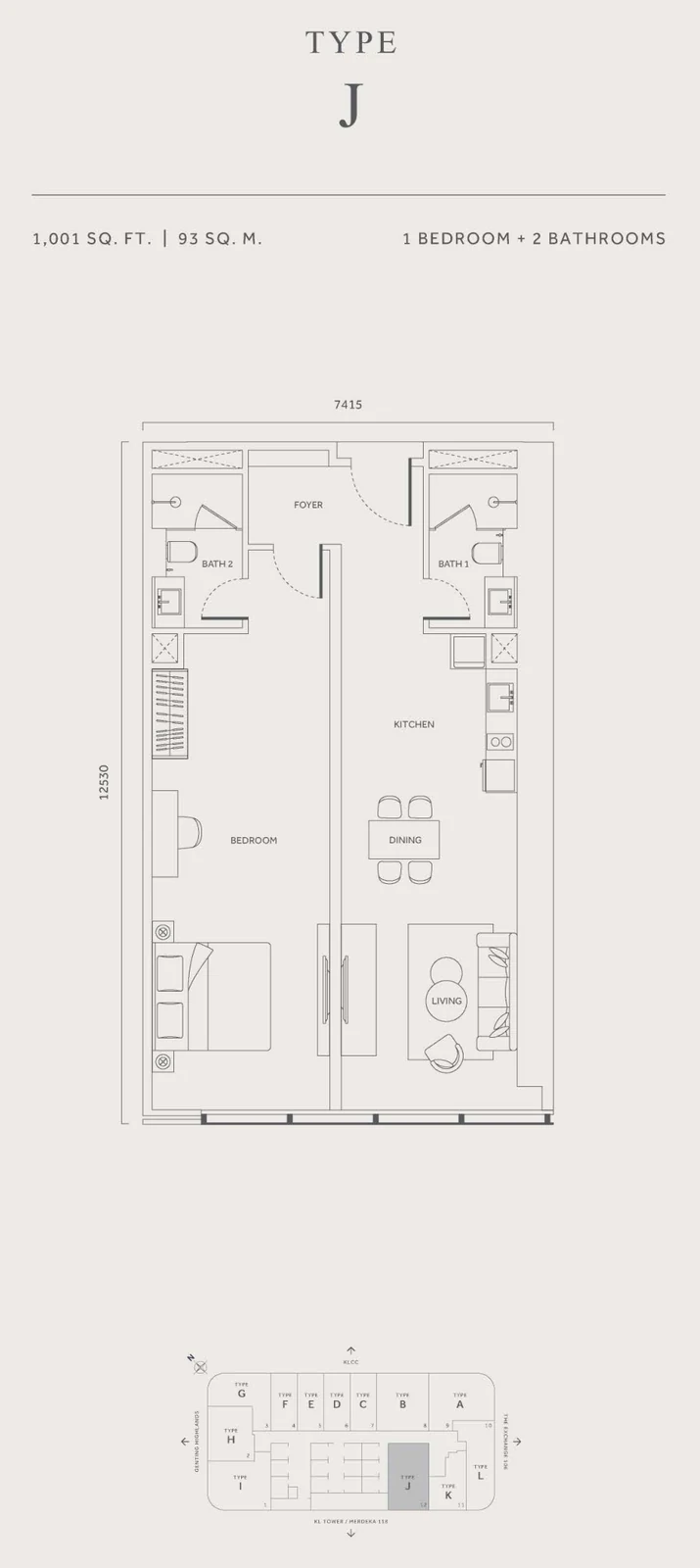 Type J Floor Plan