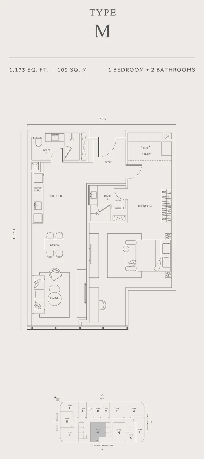 Type M Floor Plan