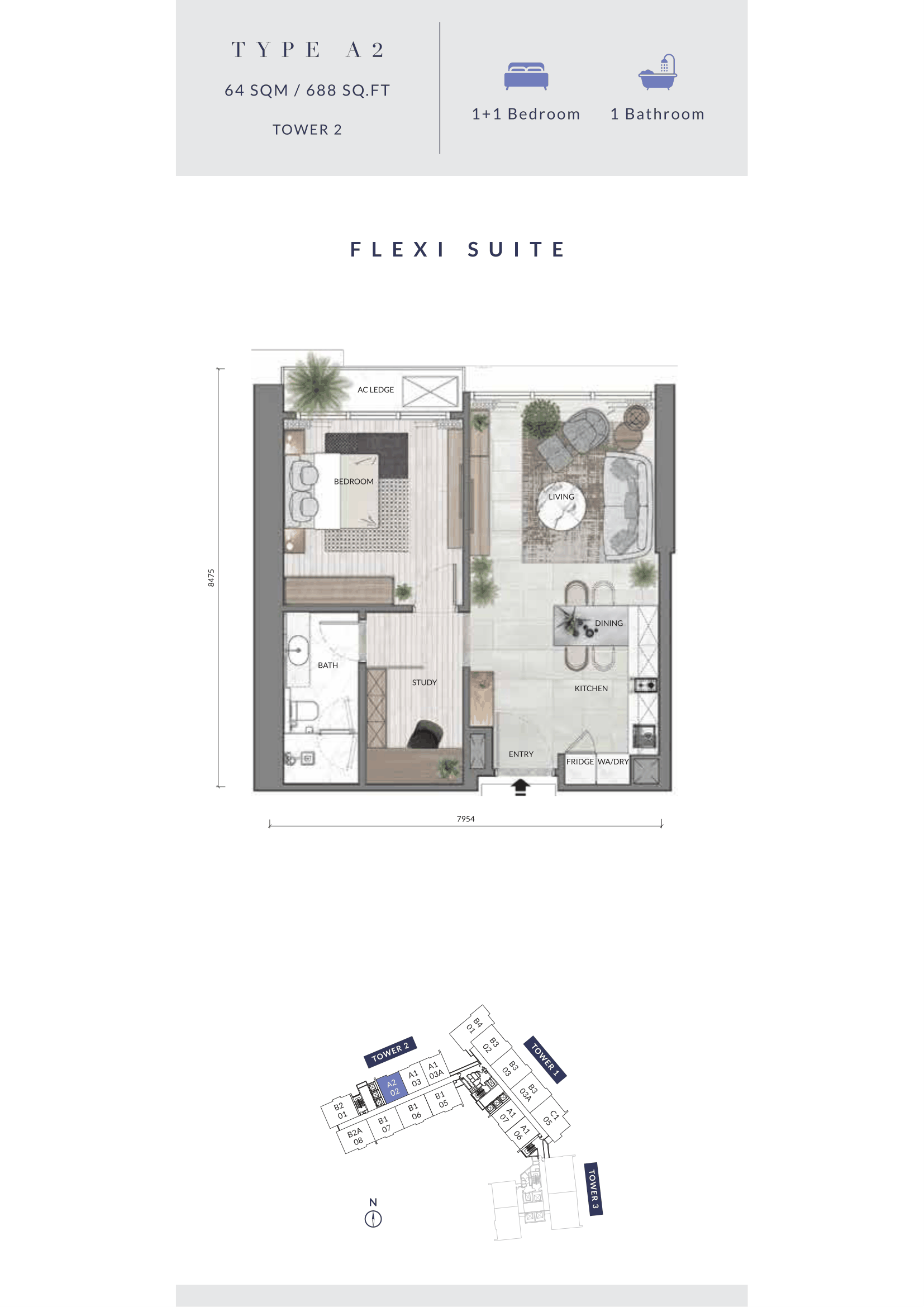 Type A2 Floor Plan
