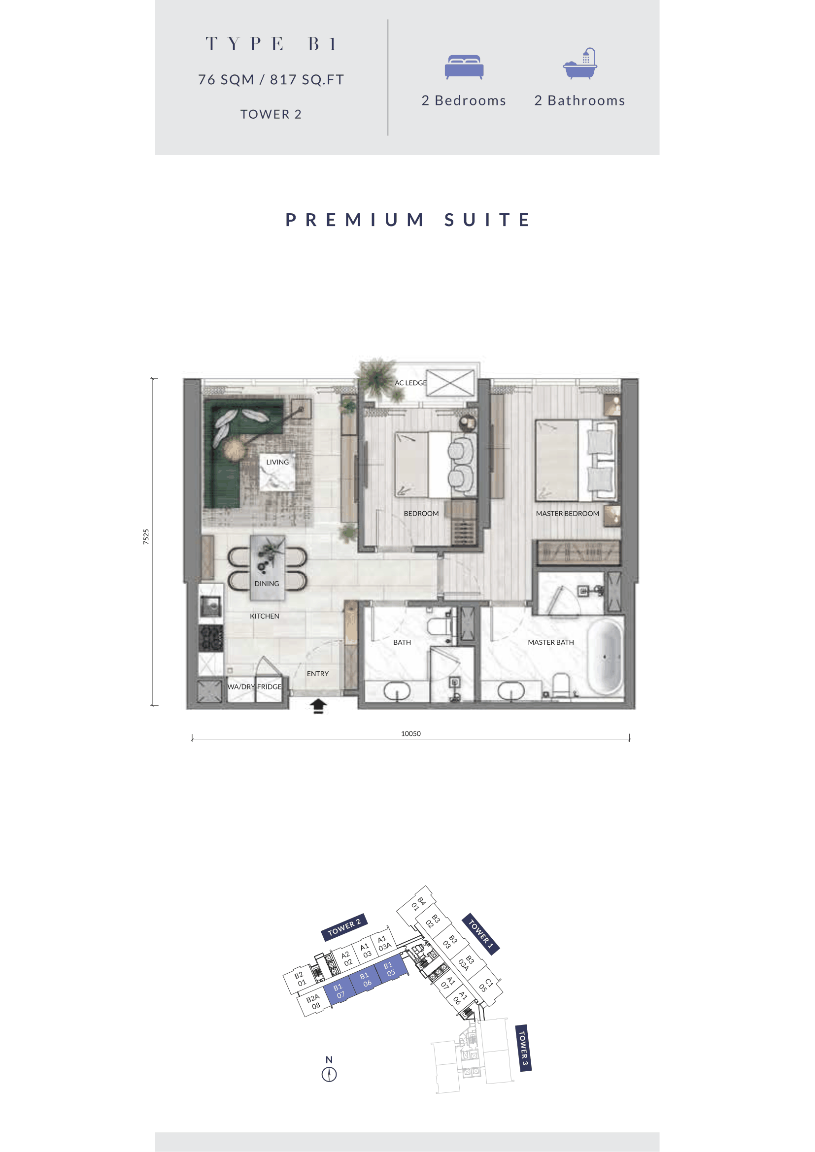 Type B1 Floor Plan