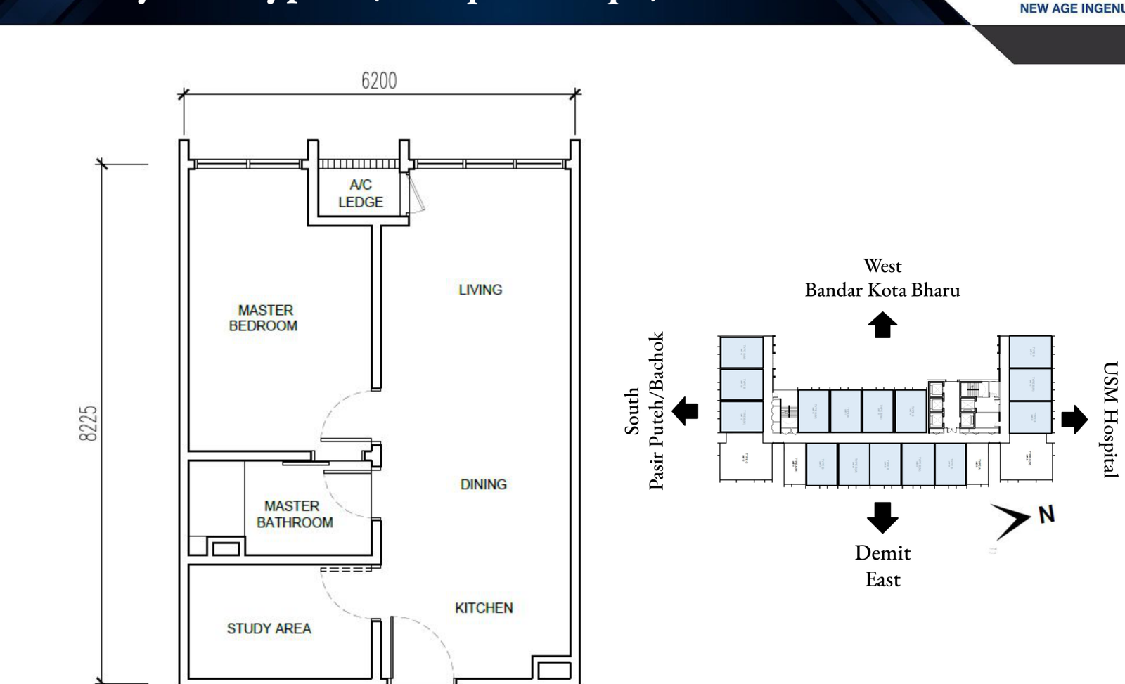 Type B — 549 sqft