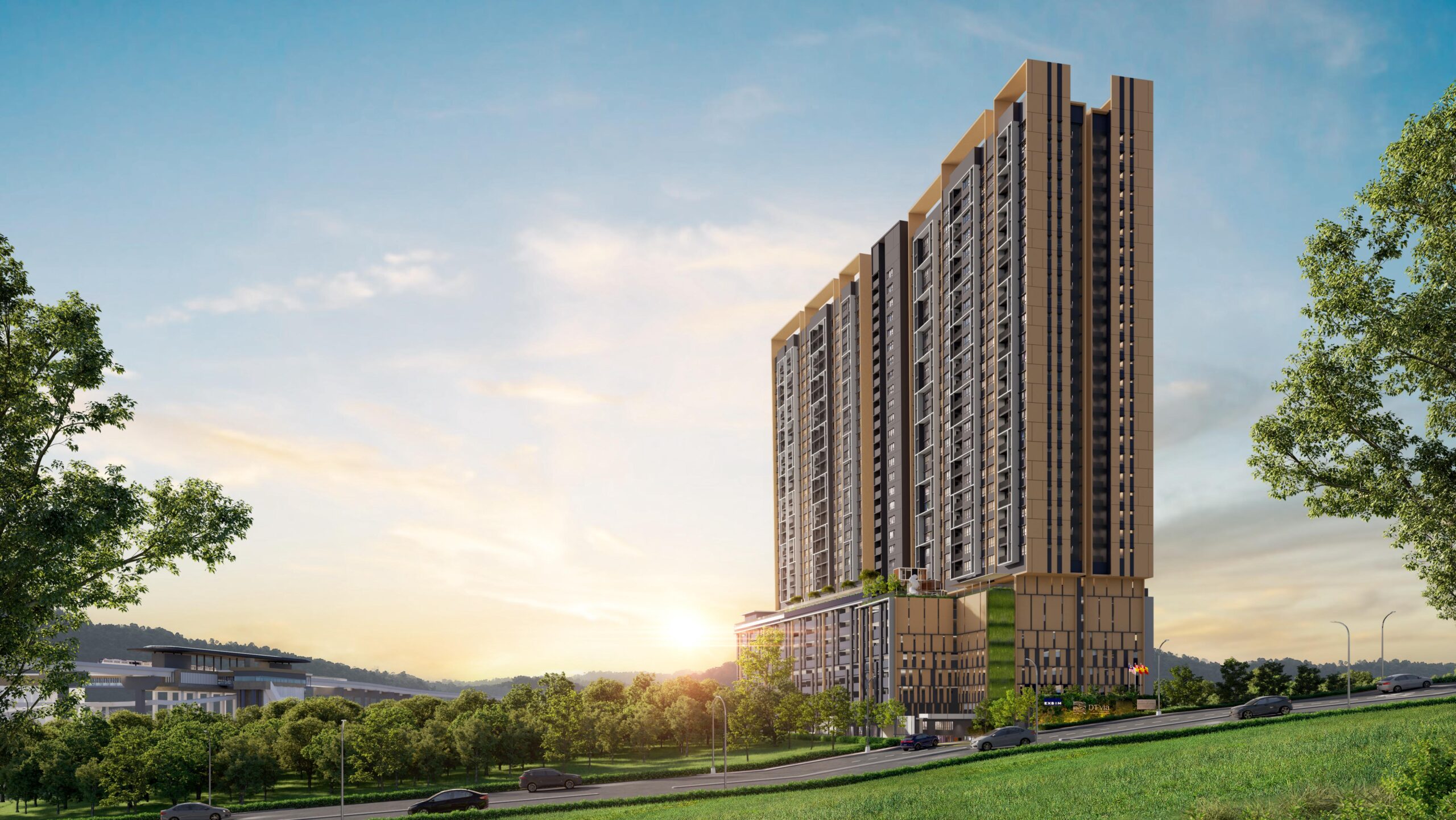 D Evia Residence | Exsim Kwasa Damansara | Walking Distance to MRT
