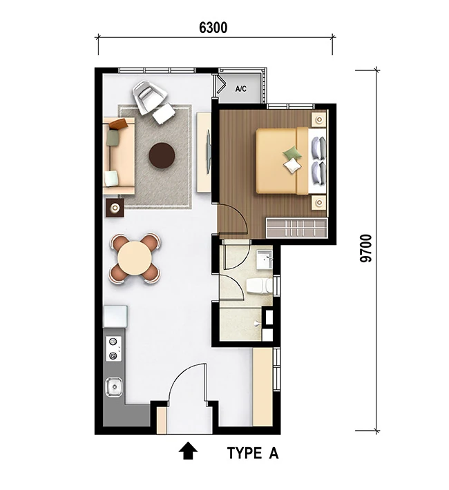 Type A Floor Plan