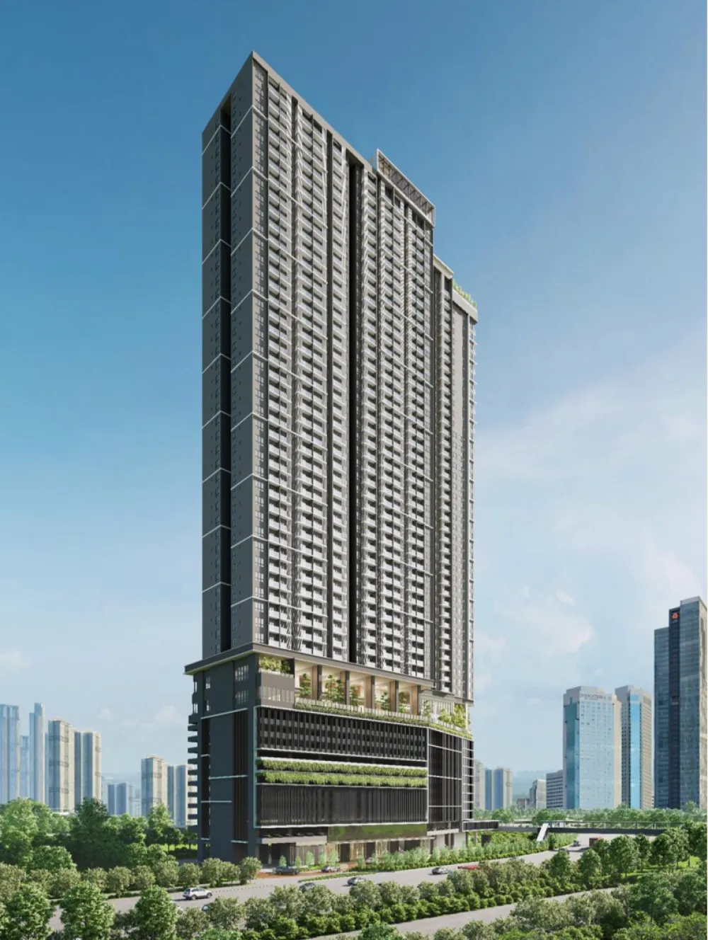 Aethera Residence | UOA Johor Bahru | Freehold 52-Storey City Tower