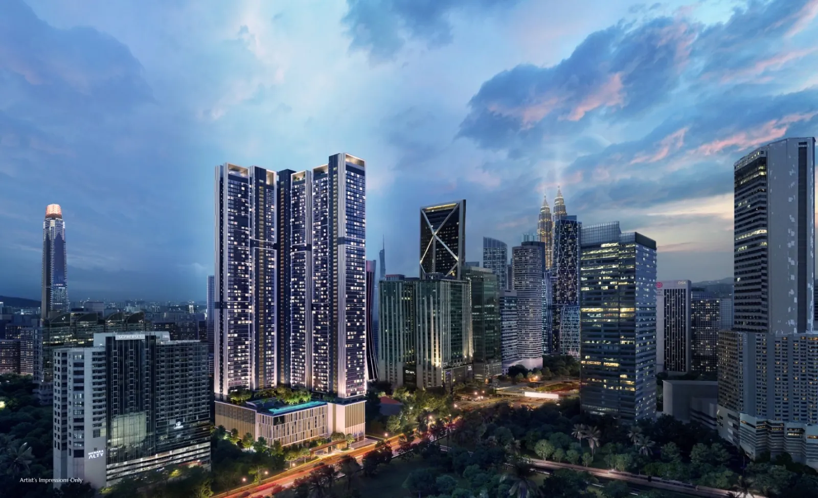 Skyline Embassy | Jalan Ampang KLCC KL | Freehold TSLaw Group Luxury