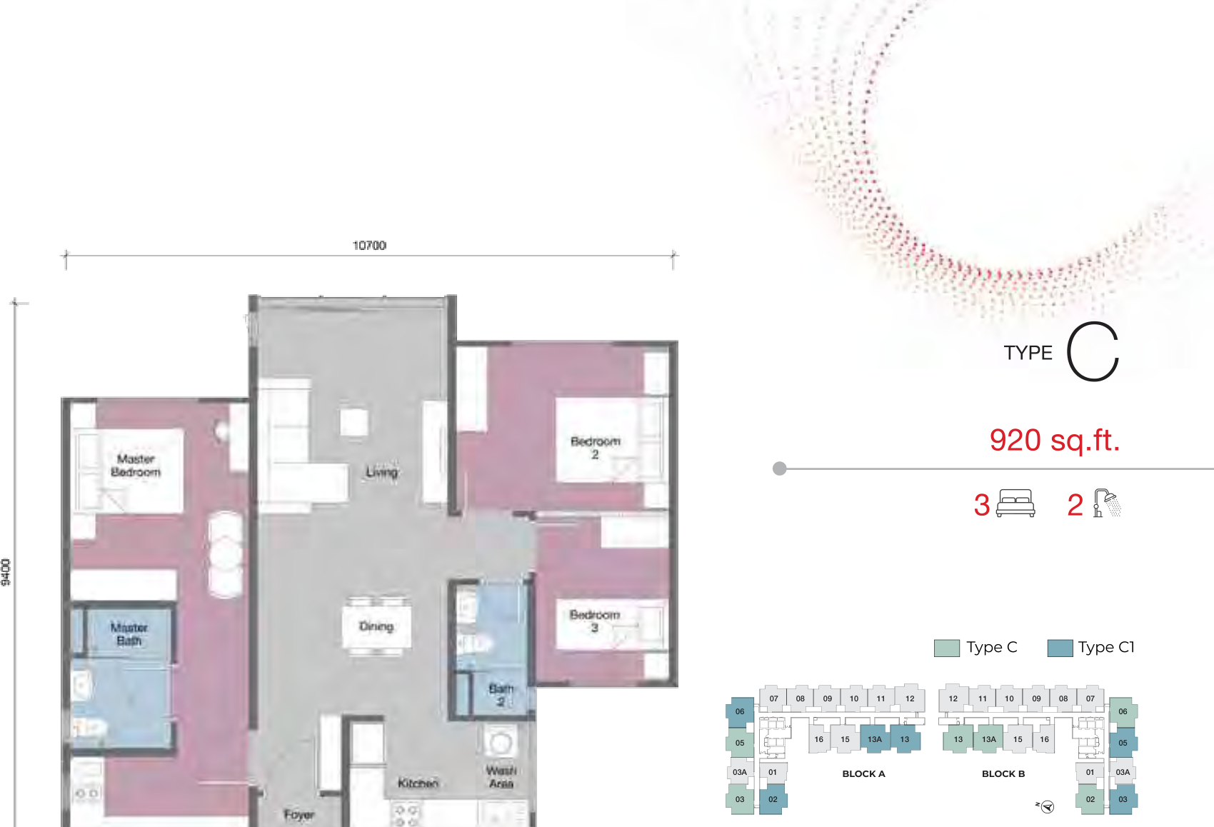Type C Floor Plan