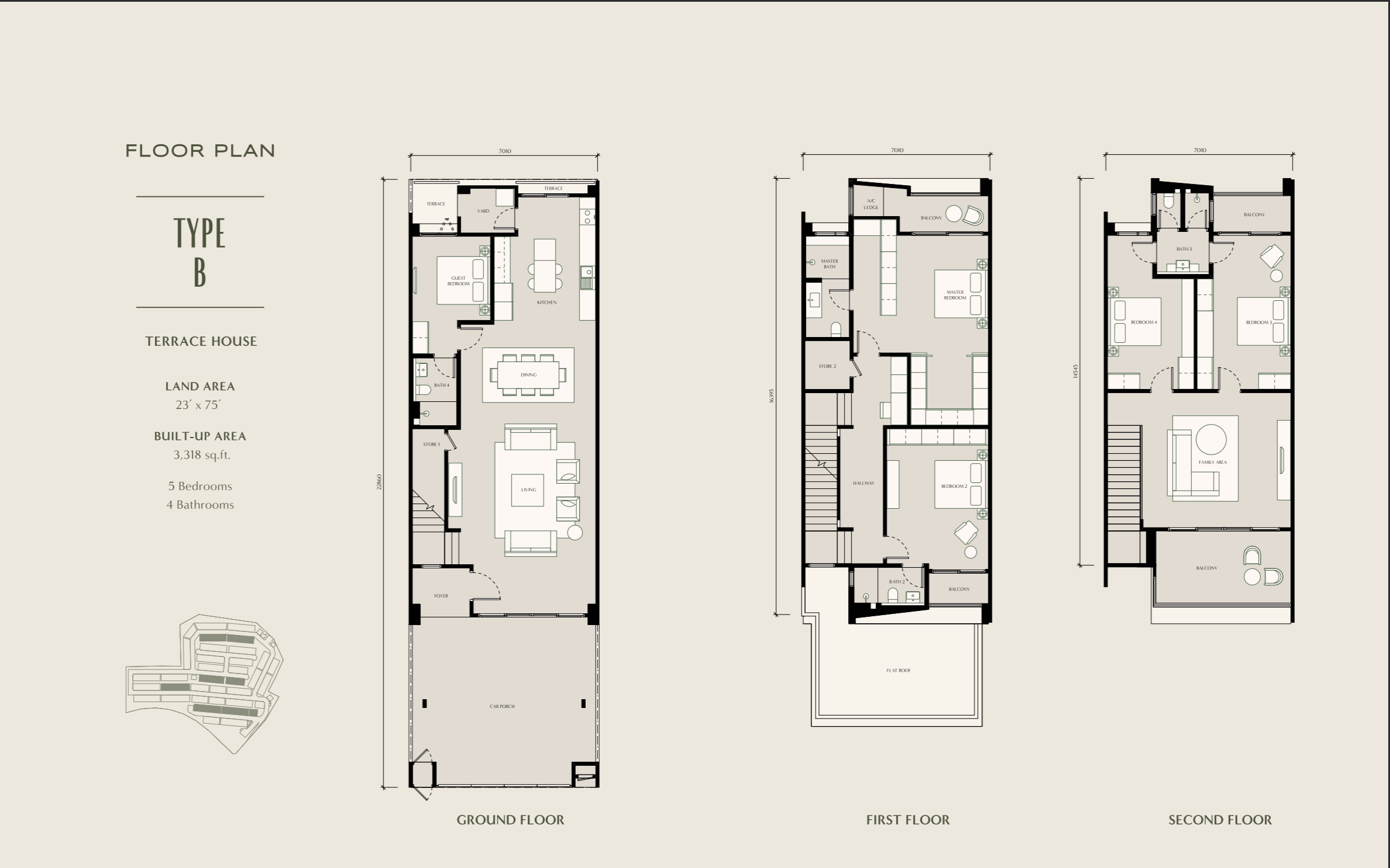 Type Superlink T2 — 3339 sqft