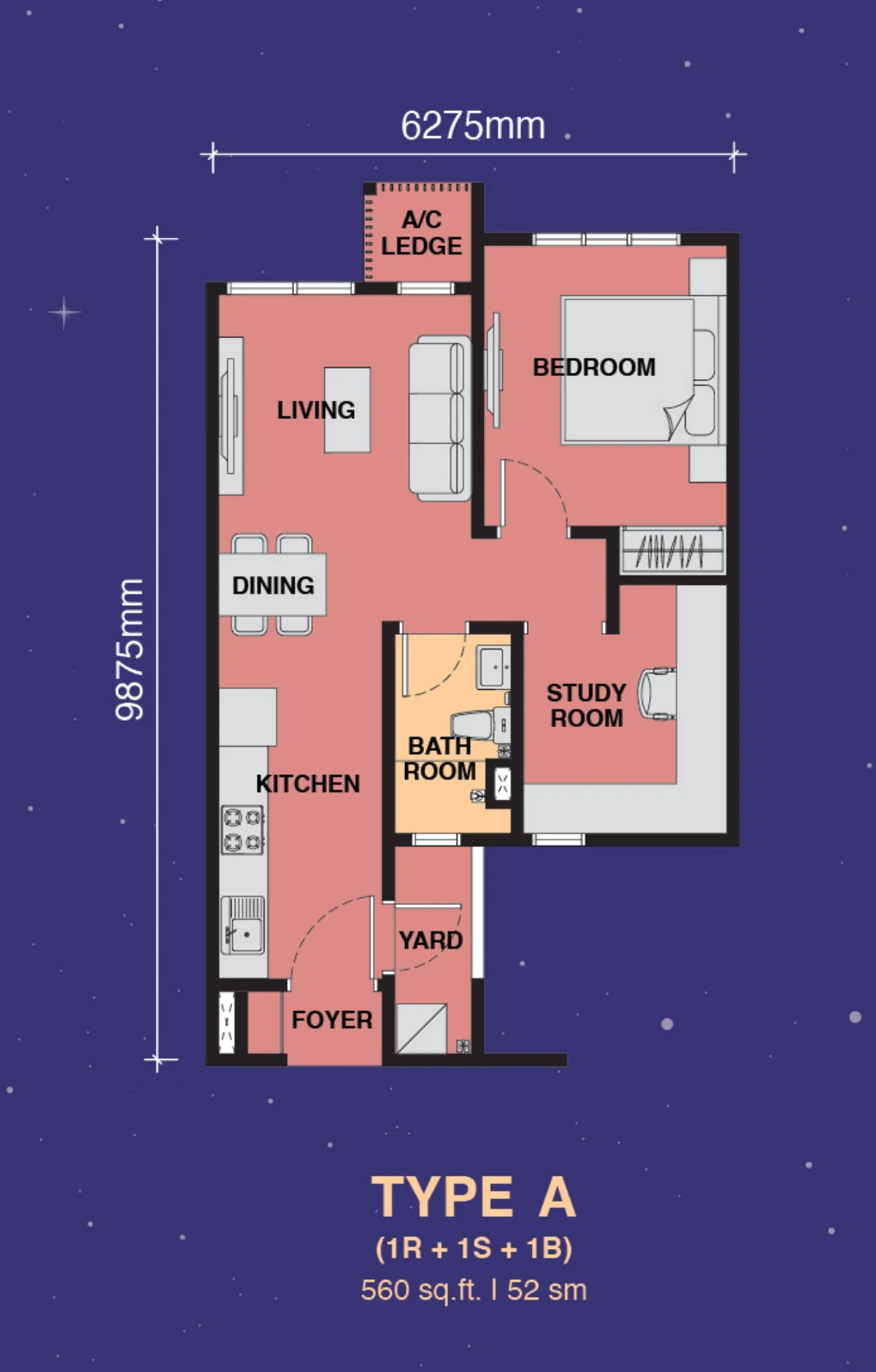 Type A Floor Plan