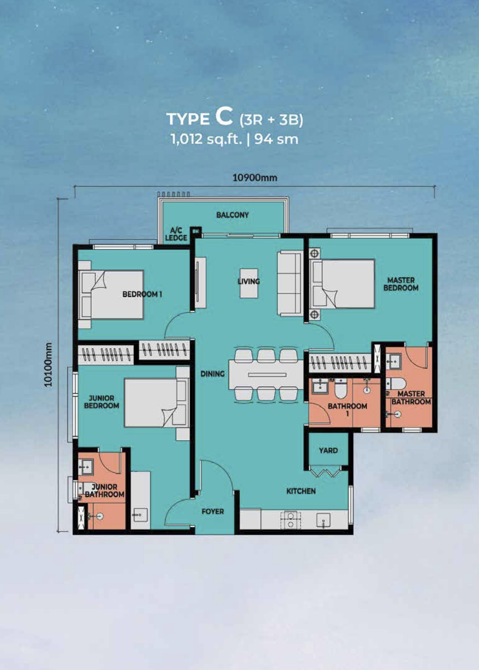 Type C Floor Plan