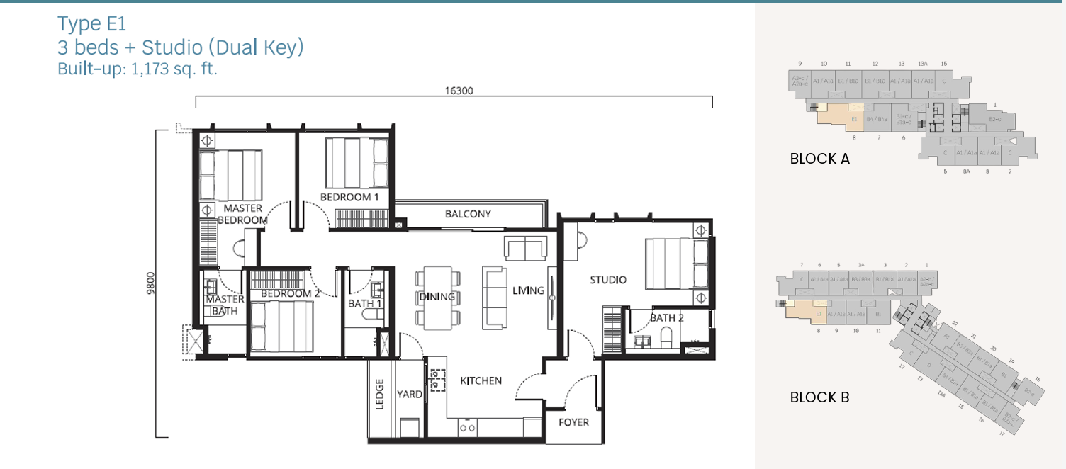 Type E Floor Plan