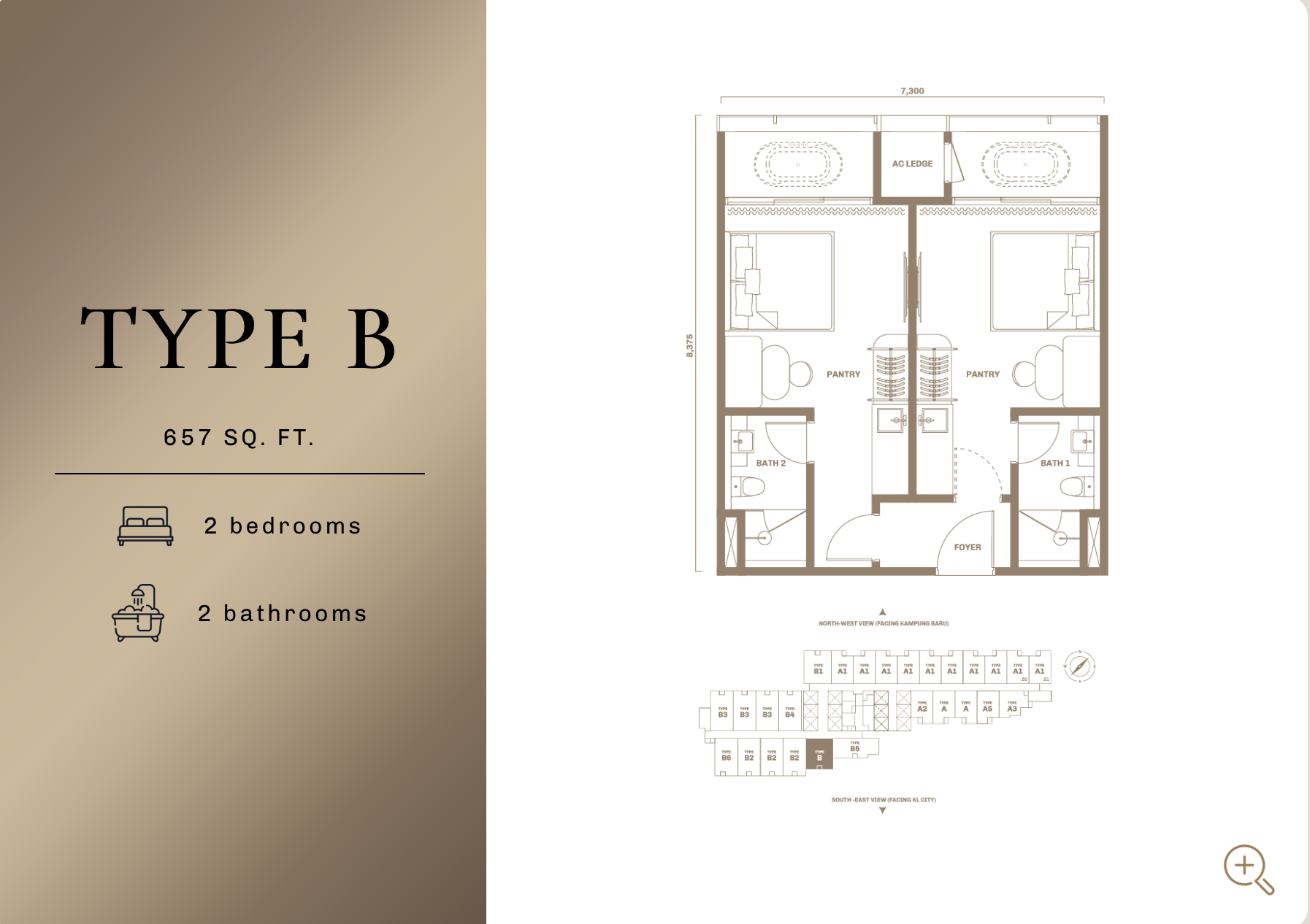 Type B Floor Plan