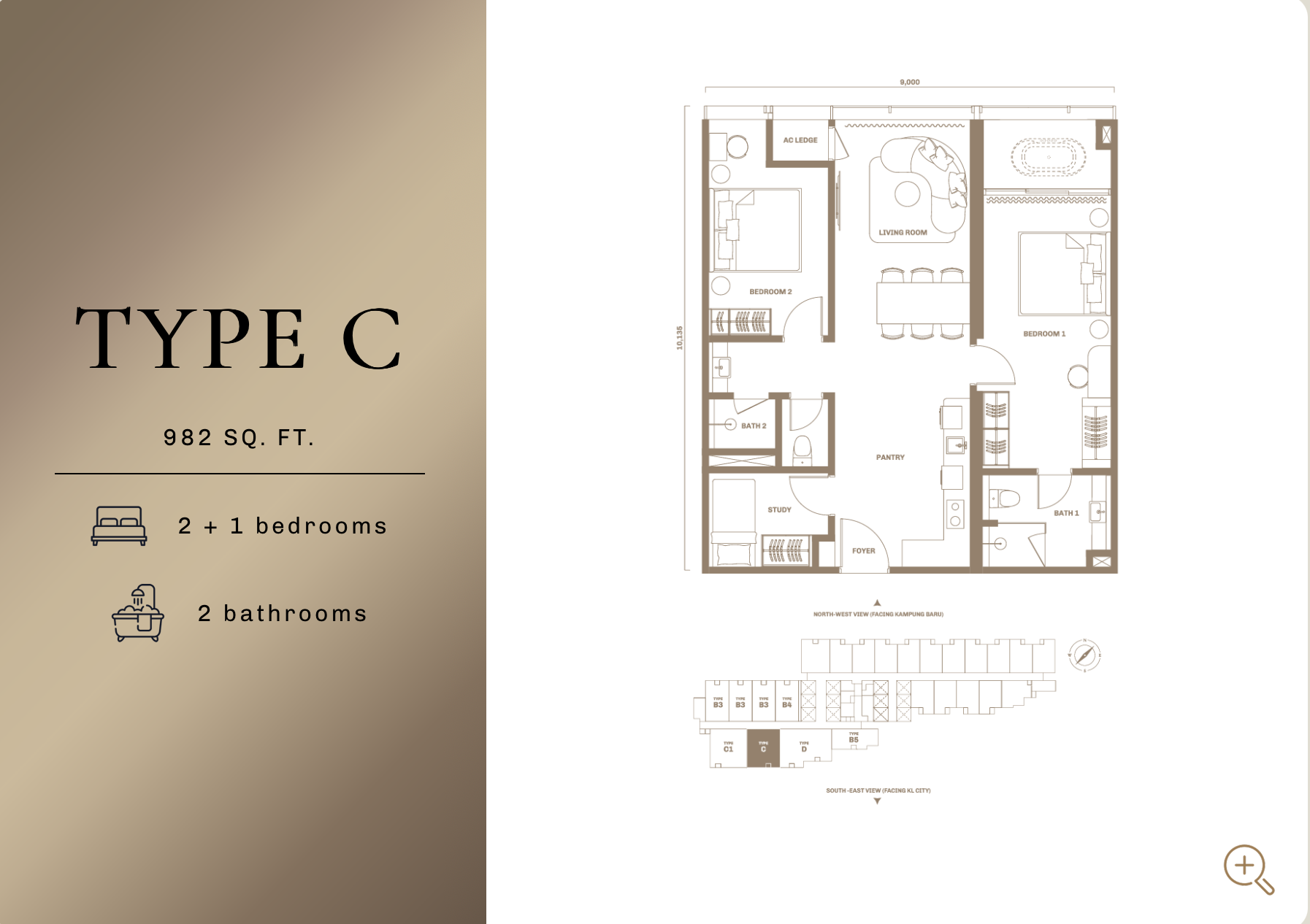 Type C Floor Plan