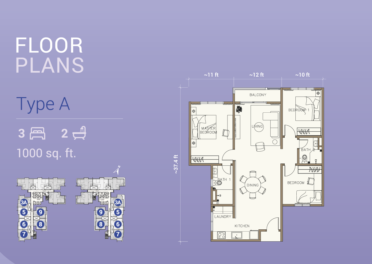 Type A Floor Plan