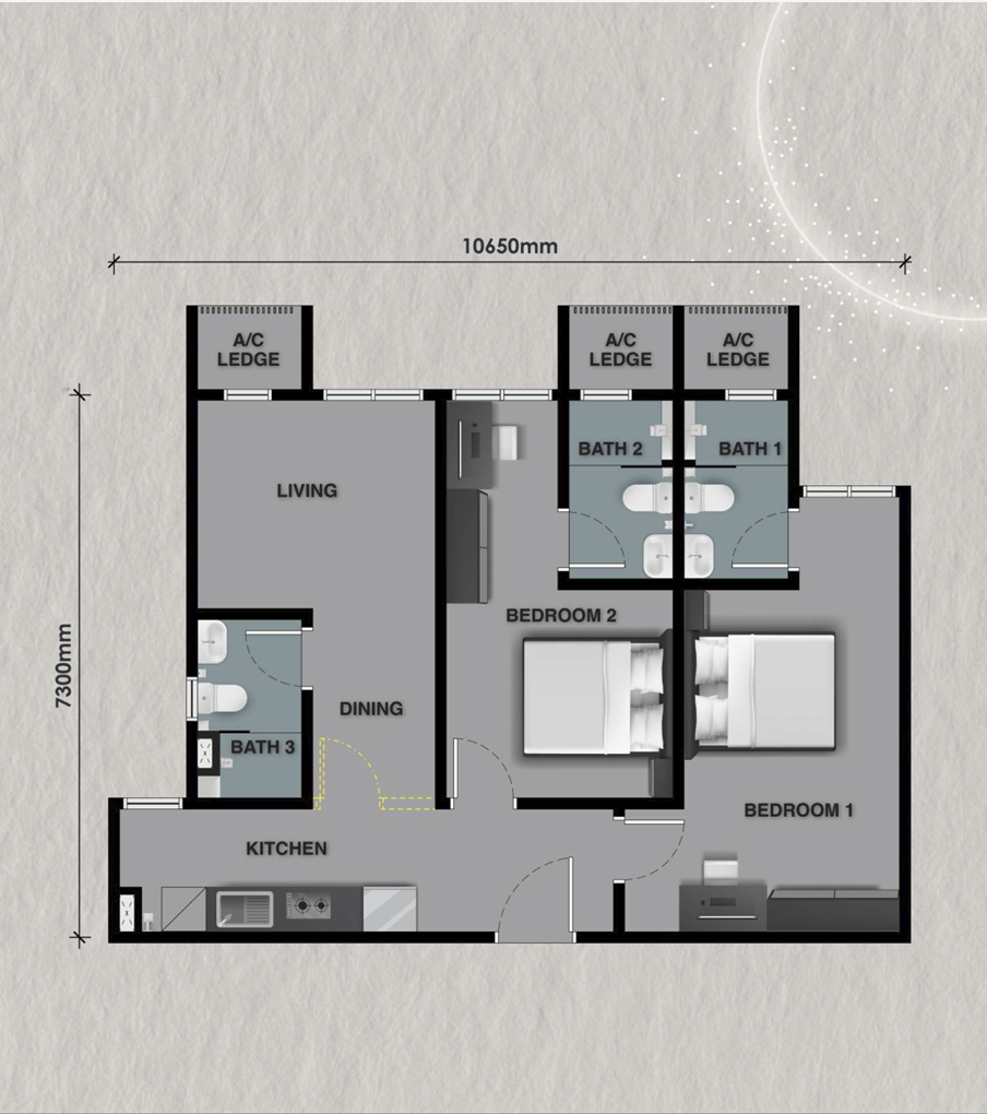 Type B Floor Plan