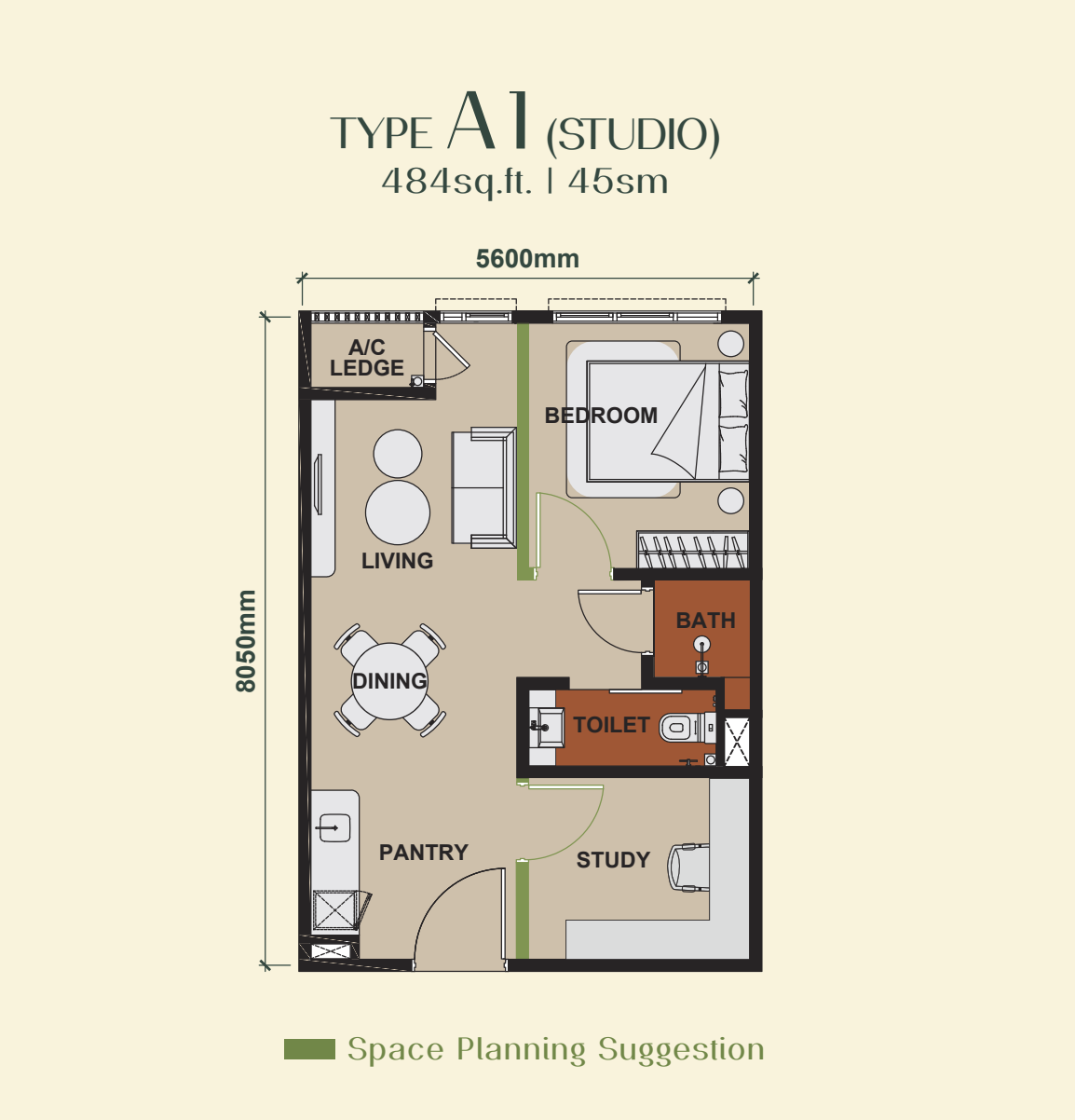 Type A Floor Plan