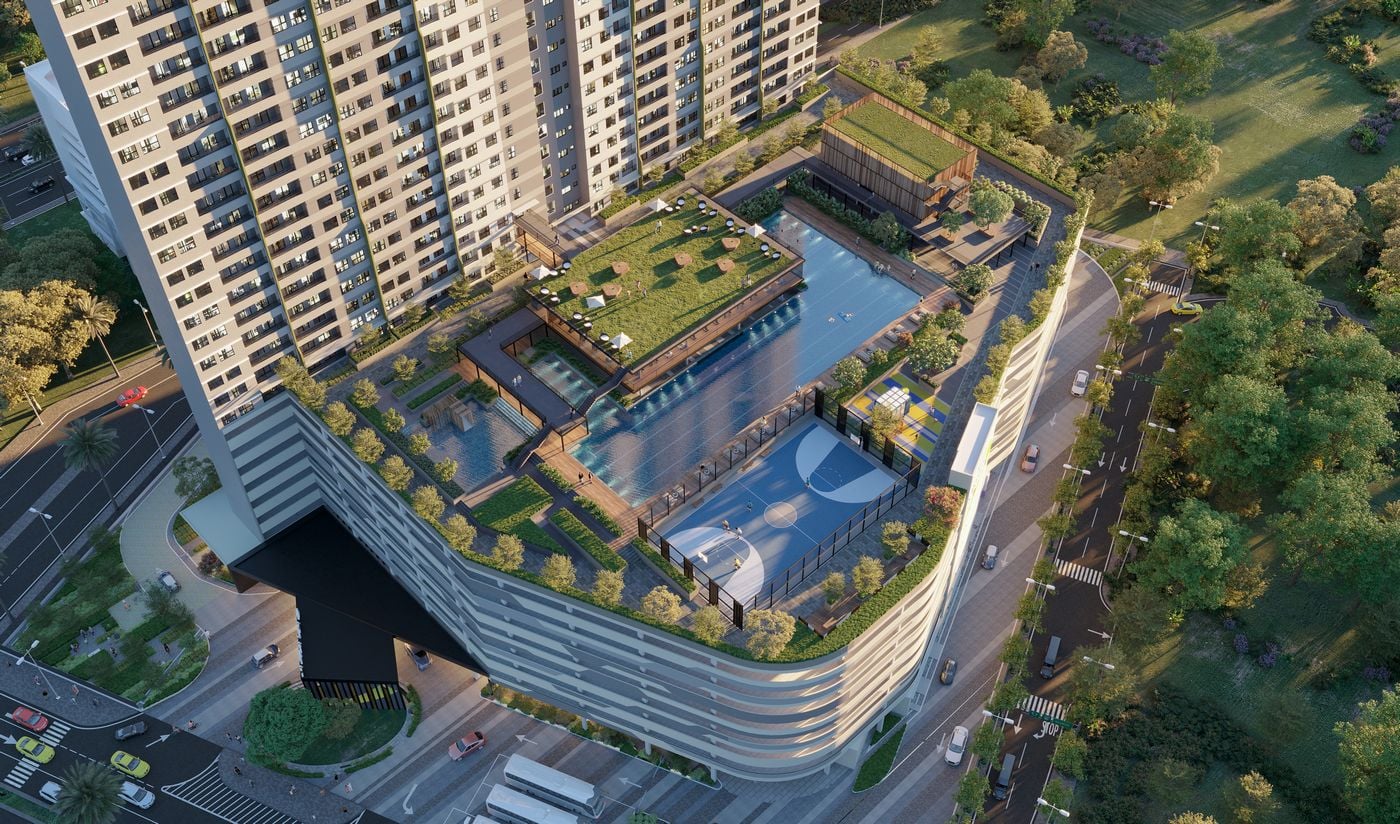 Utropolis-Batu-Kawan-Gallery-Savana-Facilities-Bird-Eye-View