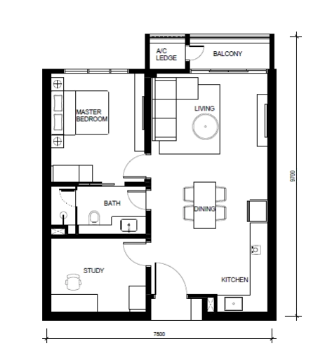 Type A Floor Plan