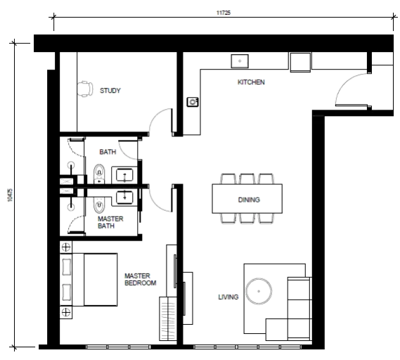 Type I Floor Plan