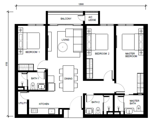 Type K Floor Plan