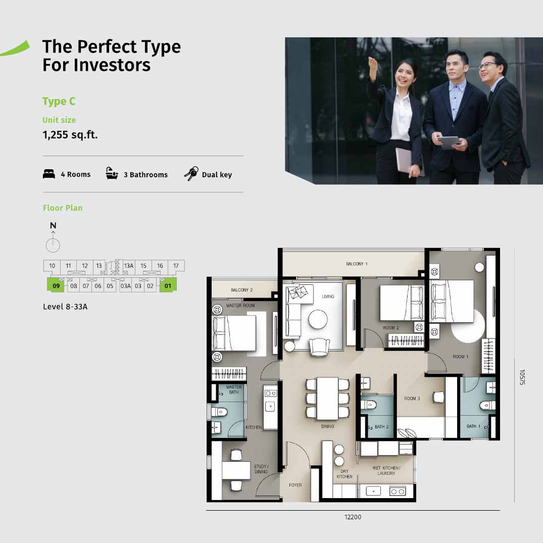 Type C Floor Plan