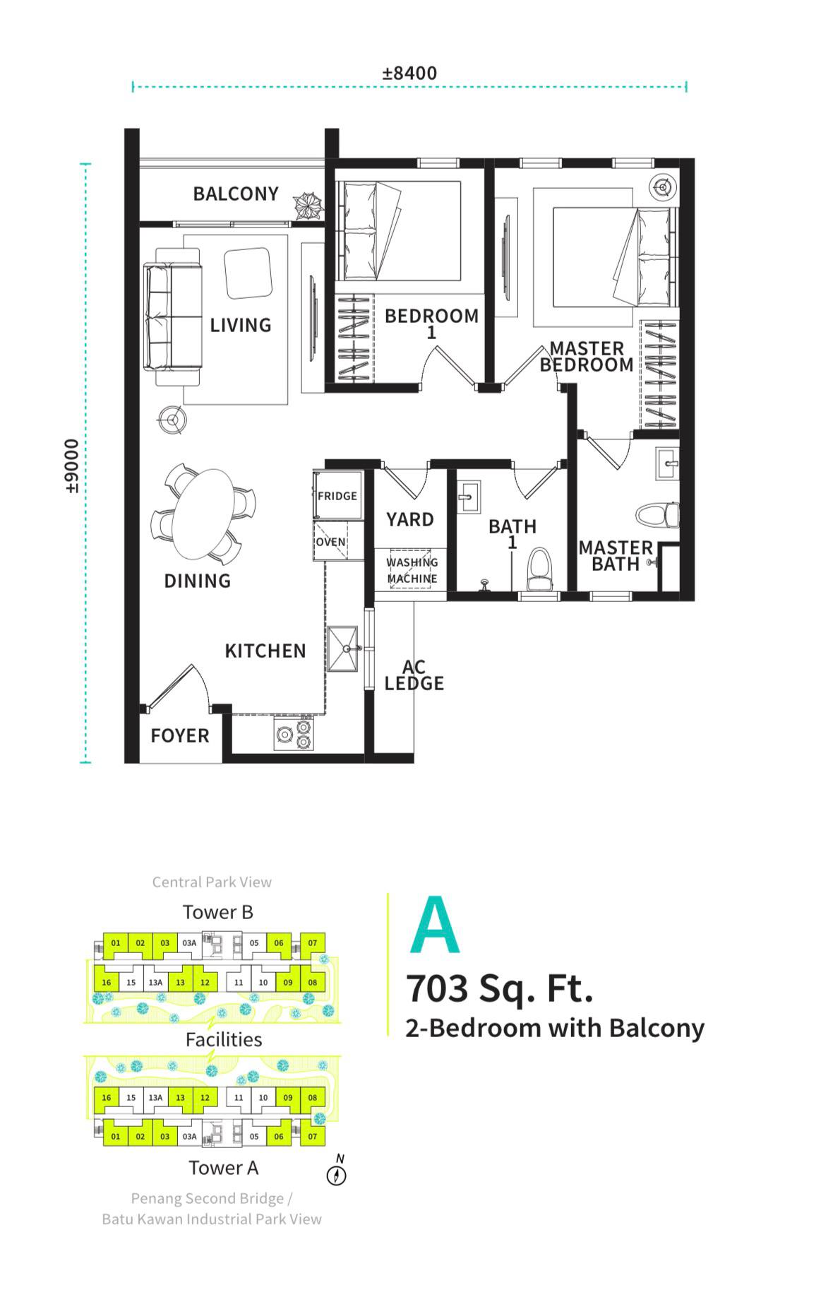 Type A Floor Plan